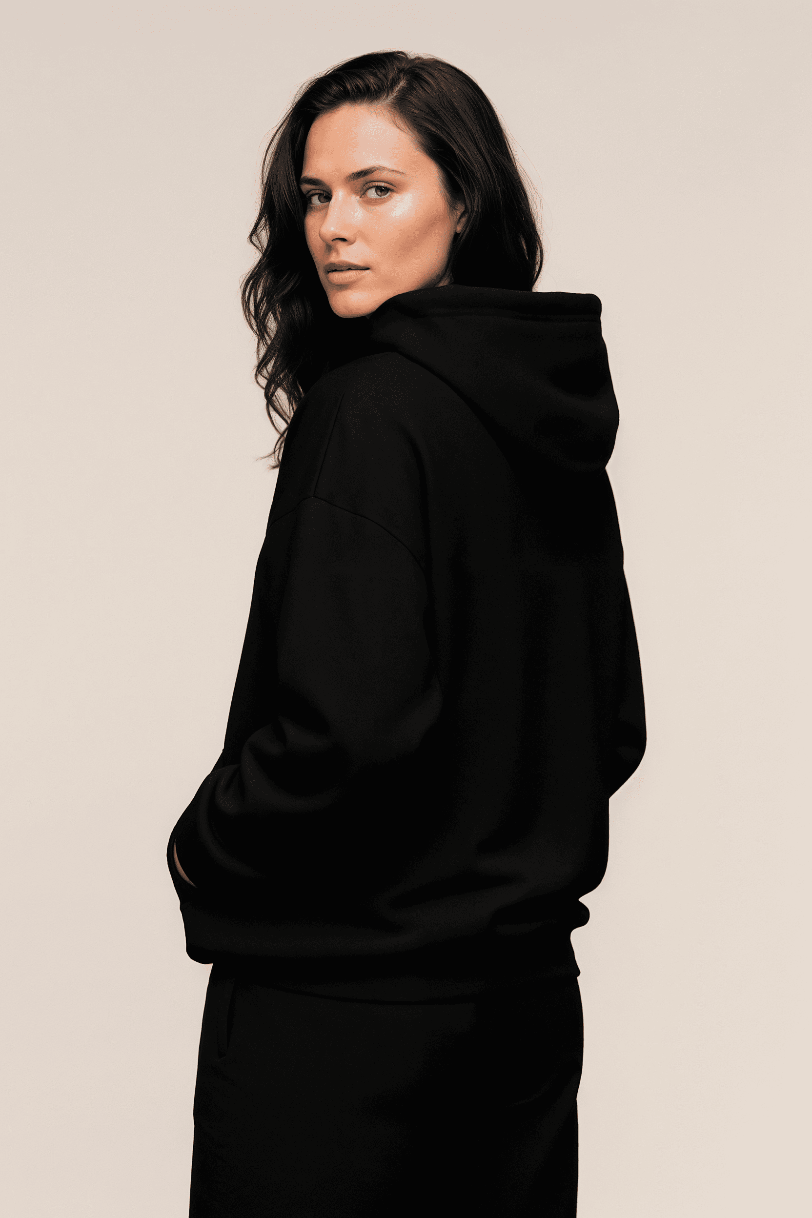 Moletom de treino feminino "Freakside" Preto