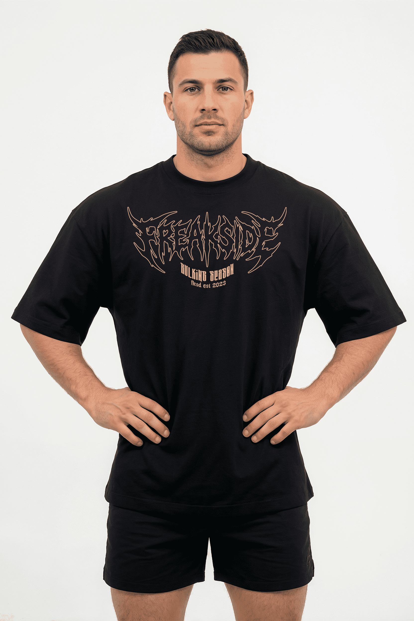 Camiseta Oversized "Bulking Season" Freakside