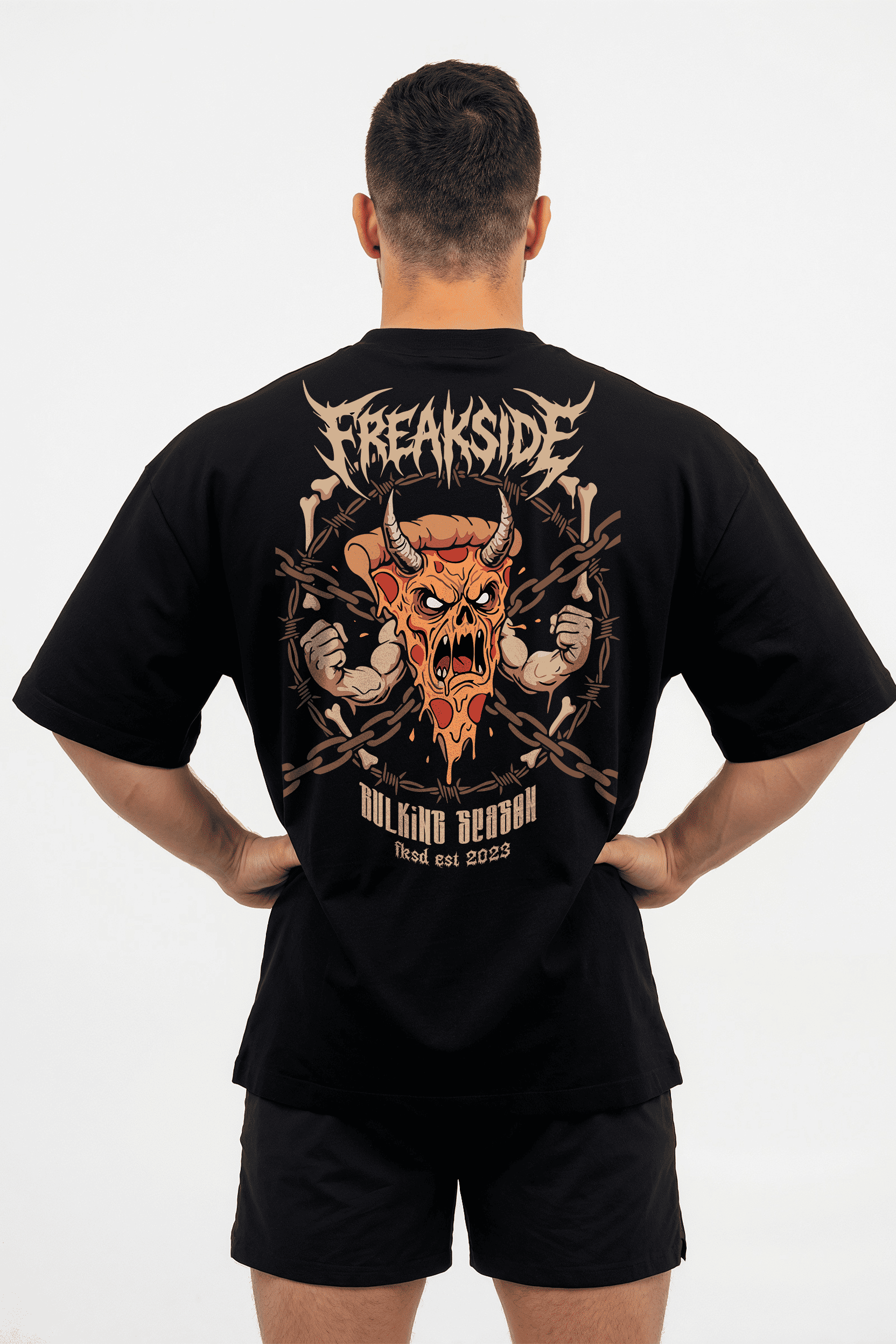 Camiseta Oversized "Bulking Season" Freakside