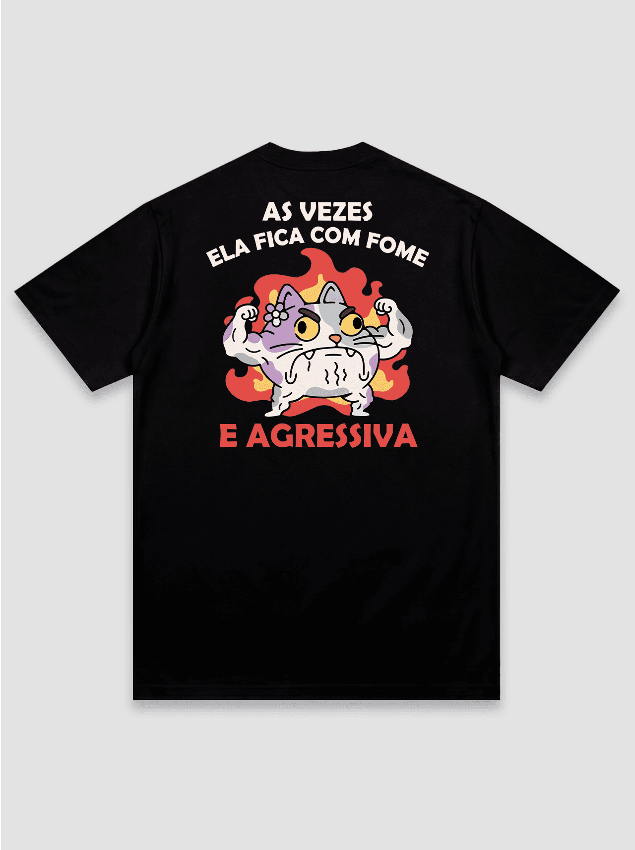 "As vezes ela fica com fome, e agressiva" Regular