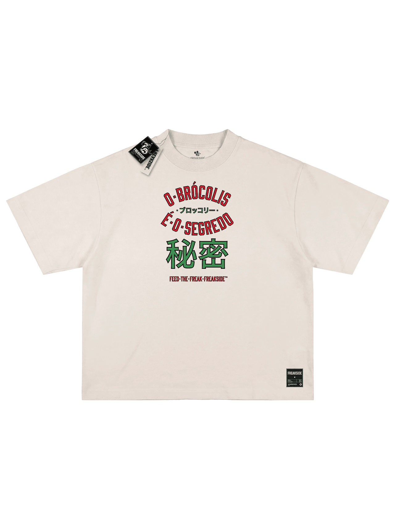 "O BRÓCOLIS É O SEGREDO" 竜 Oversized