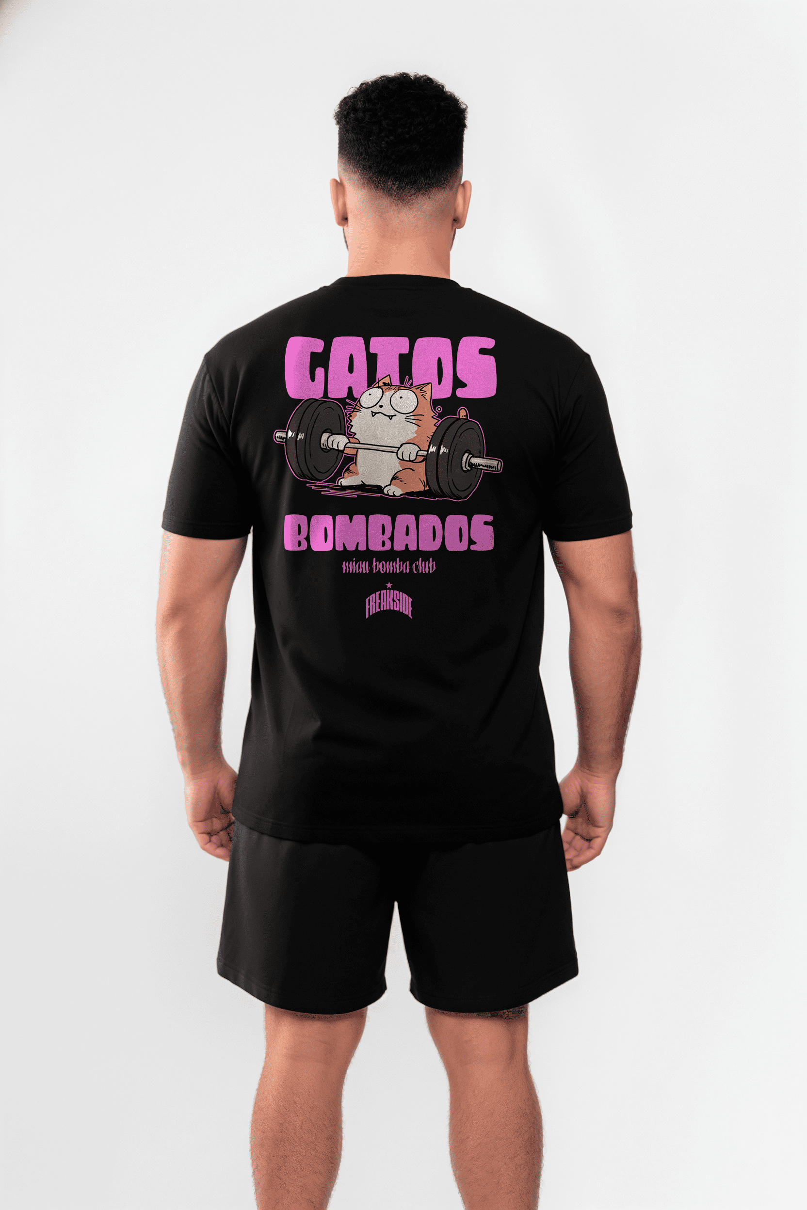 Camiseta "Gatos Bombados" Freakside™