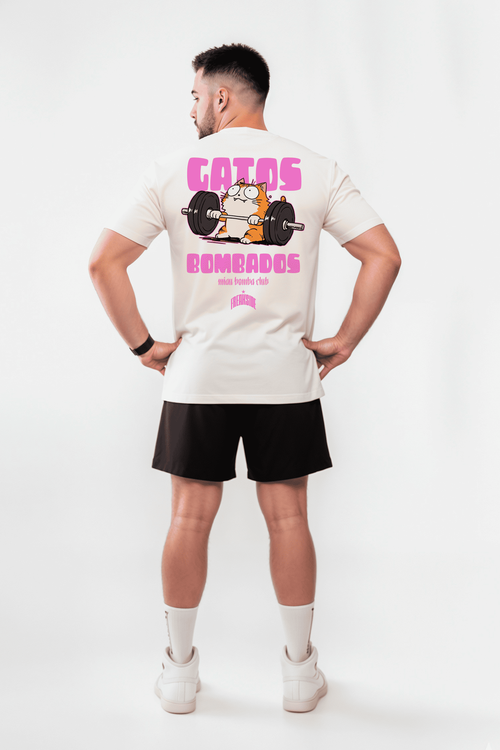 Camiseta "Gatos Bombados" Freakside™
