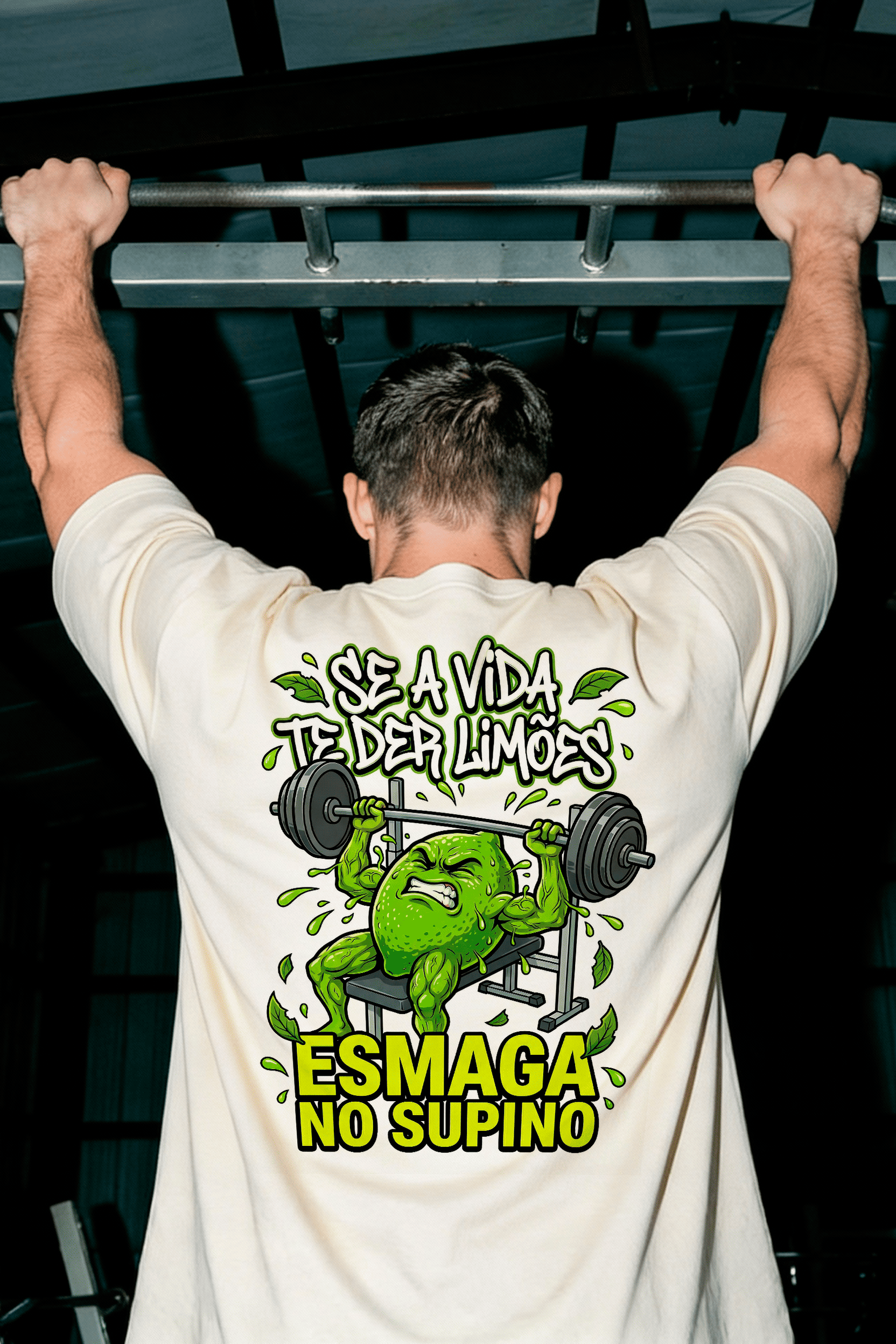 Camiseta Oversized "Se a vida te der limões" Freakside