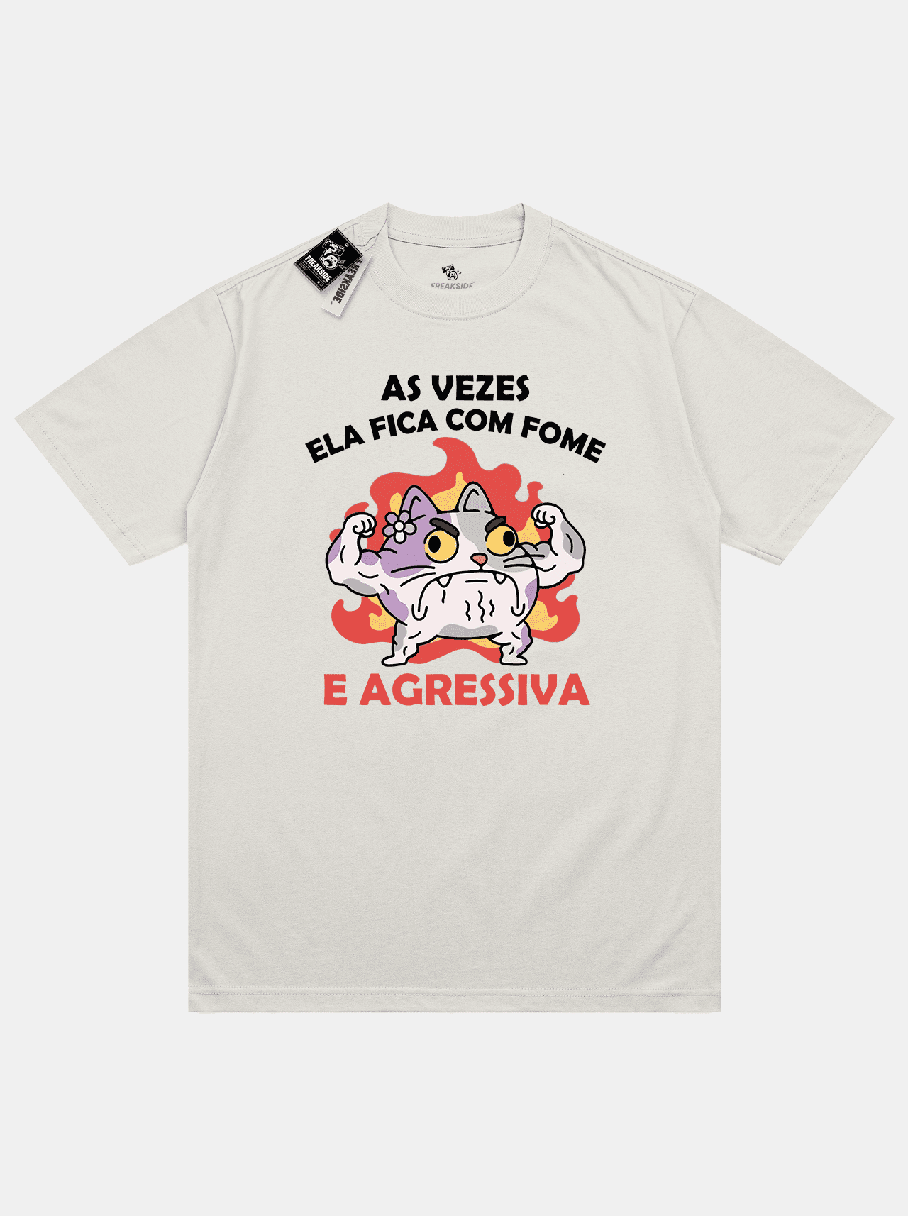 "As vezes ela fica com fome, e agressiva" Regular