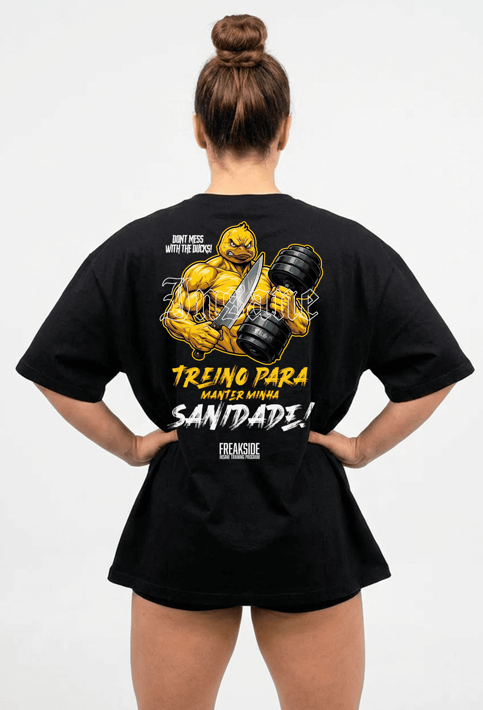 Camiseta Oversized "INSANE" Freakside
