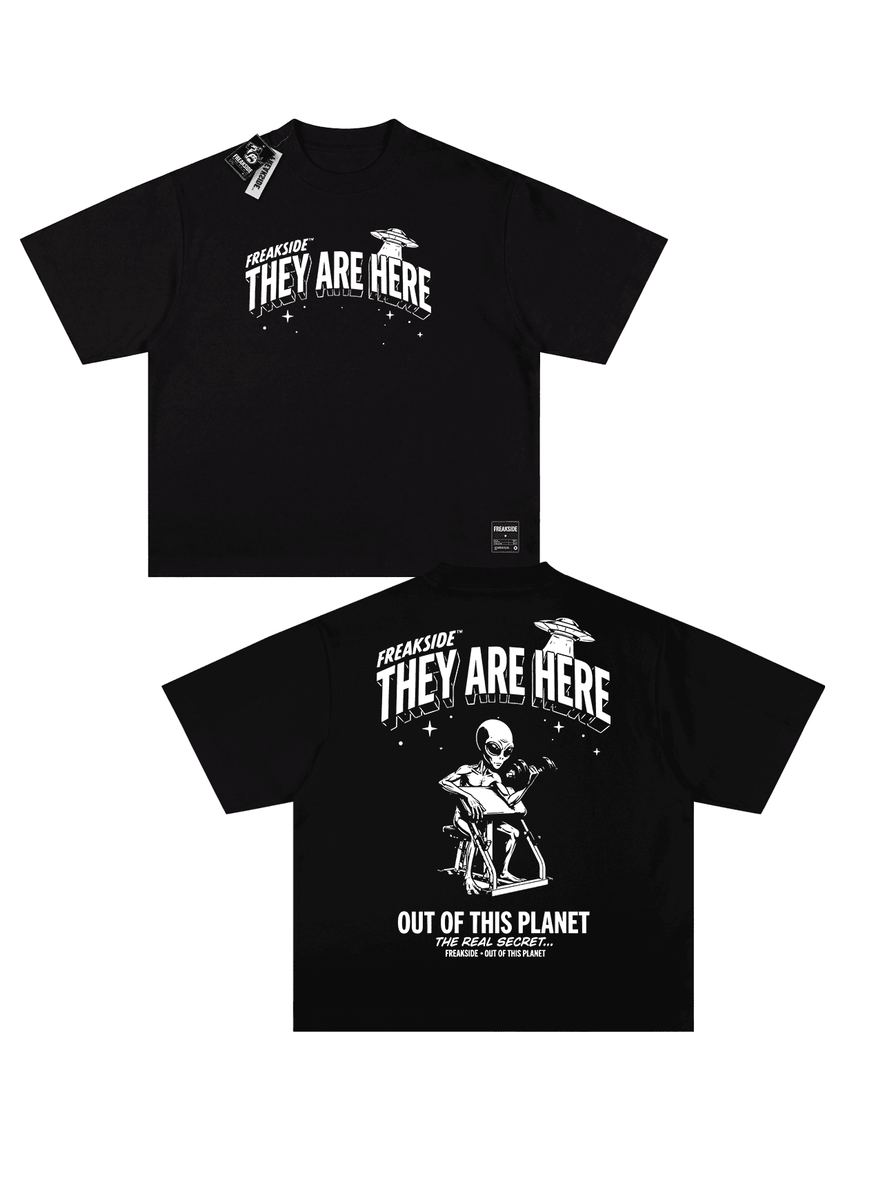 "They Are Here" Ovesized