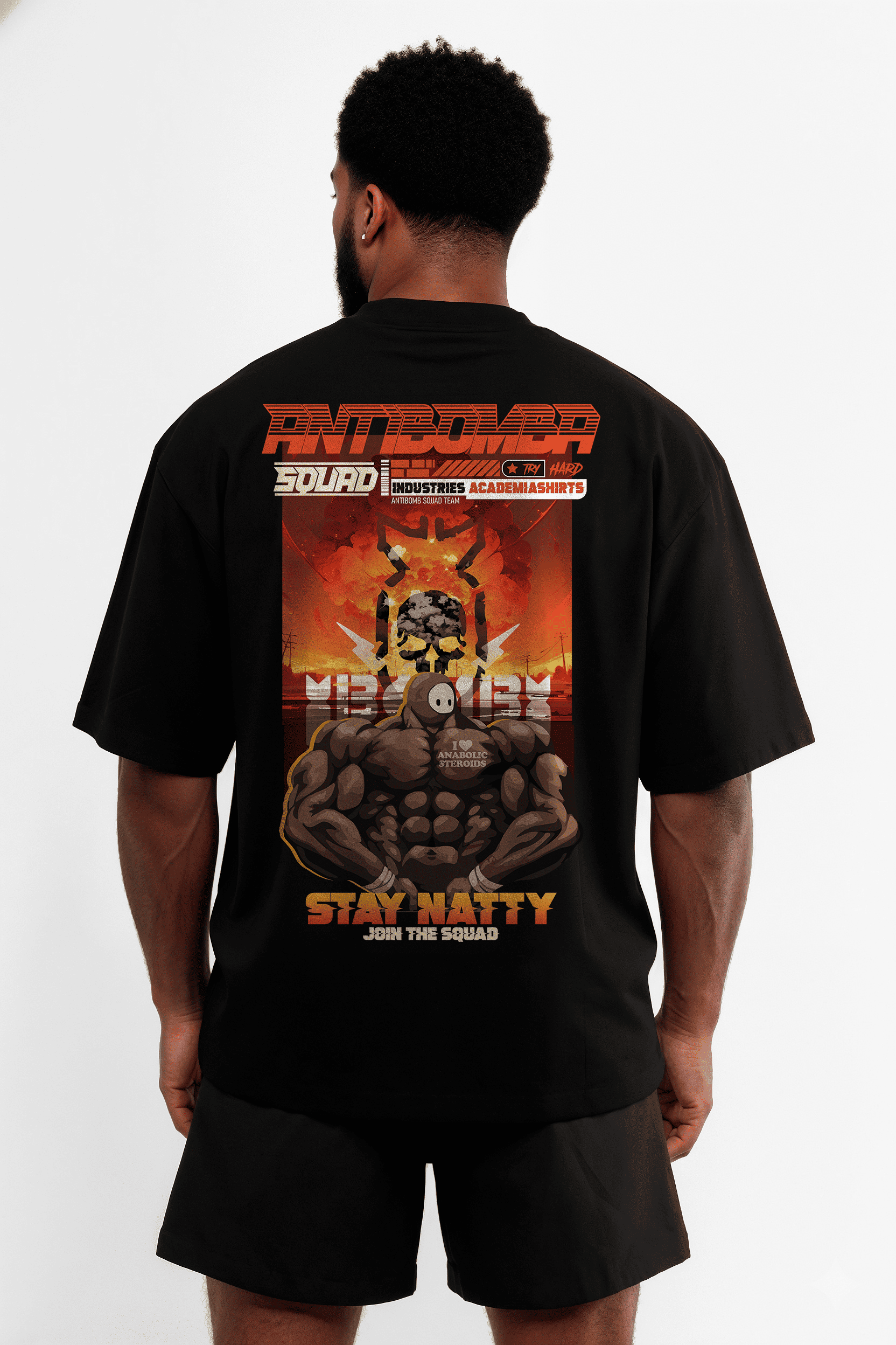 Camiseta Oversized "Antibomba" Freakside™