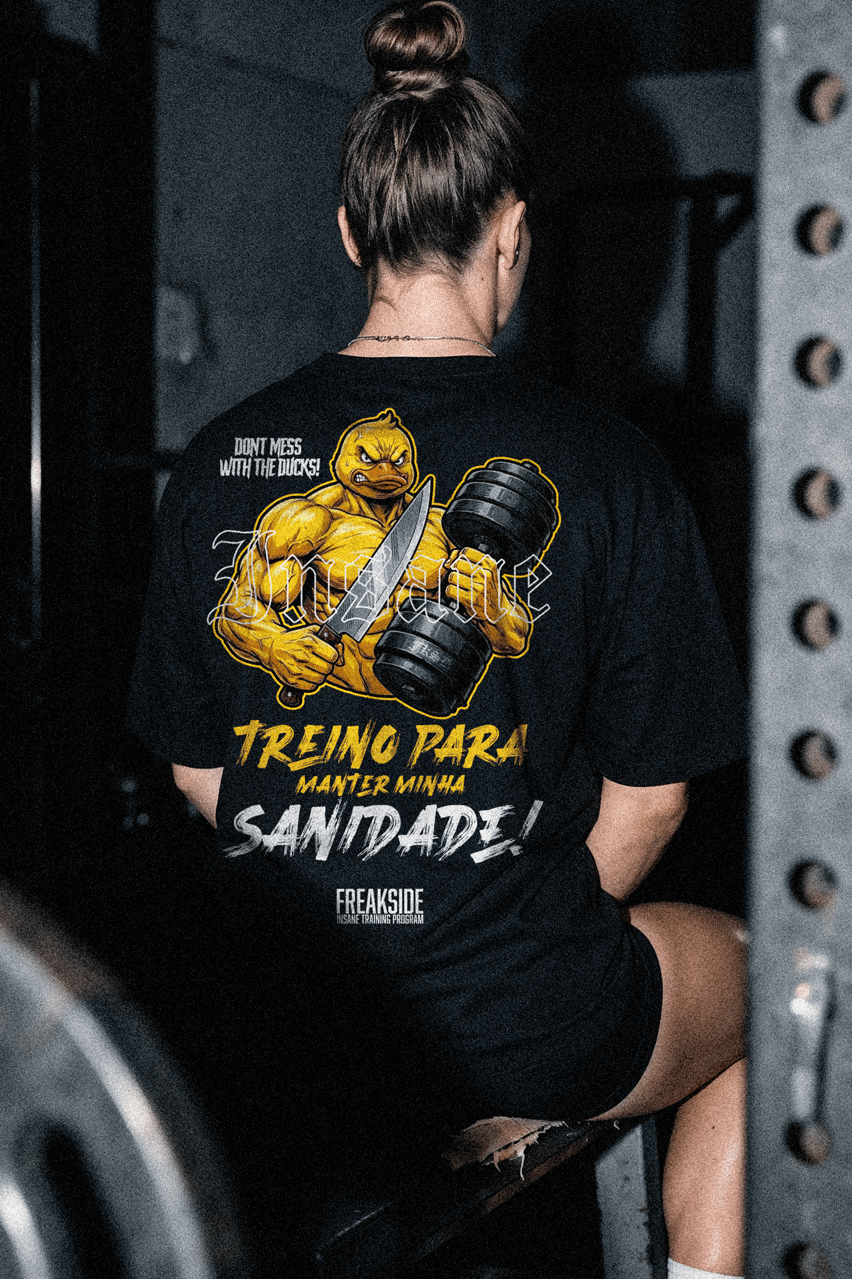 Camiseta Oversized "INSANE" Freakside