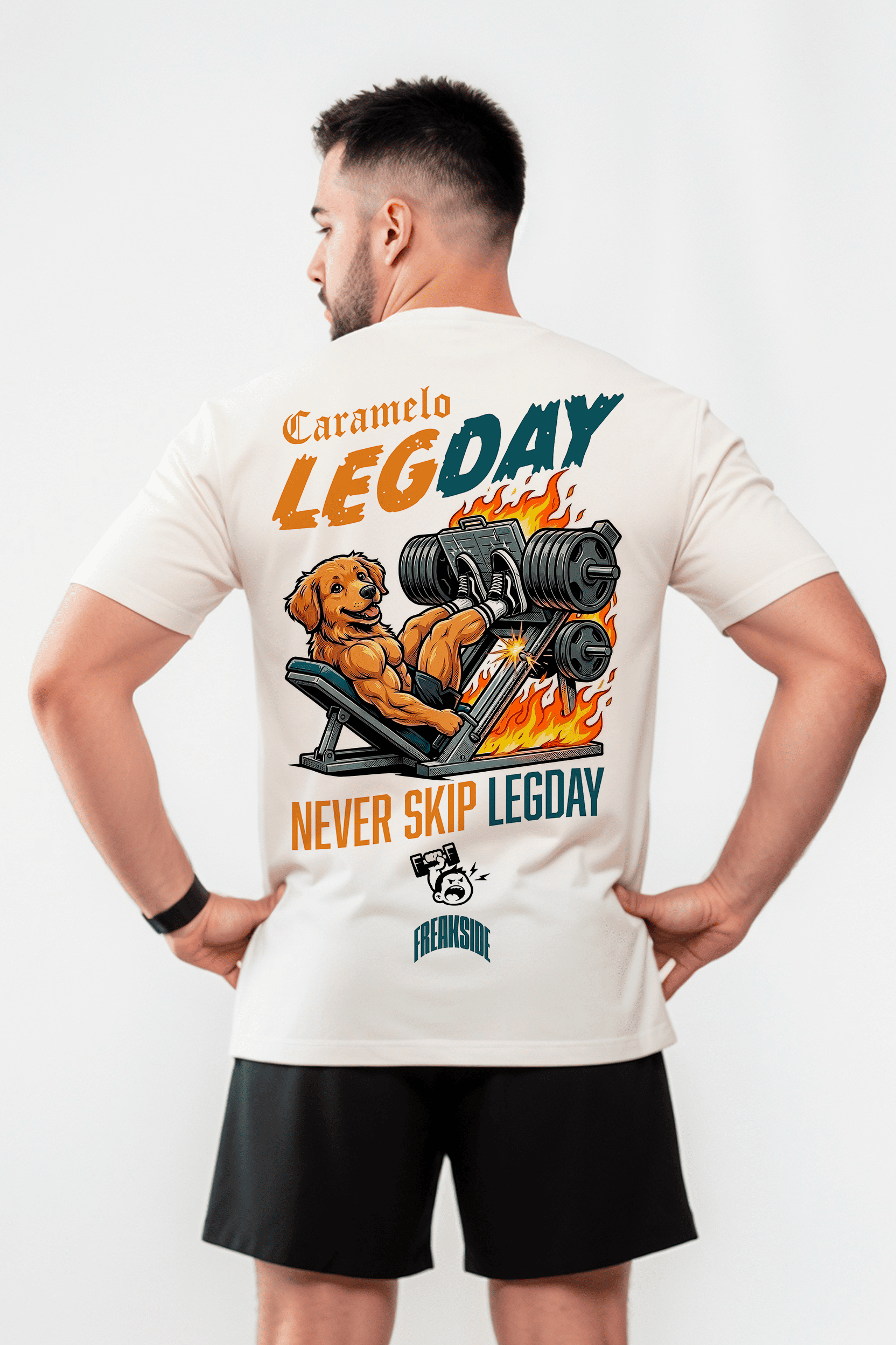 Camiseta "CARAMELO LEGDAY" Freakside™