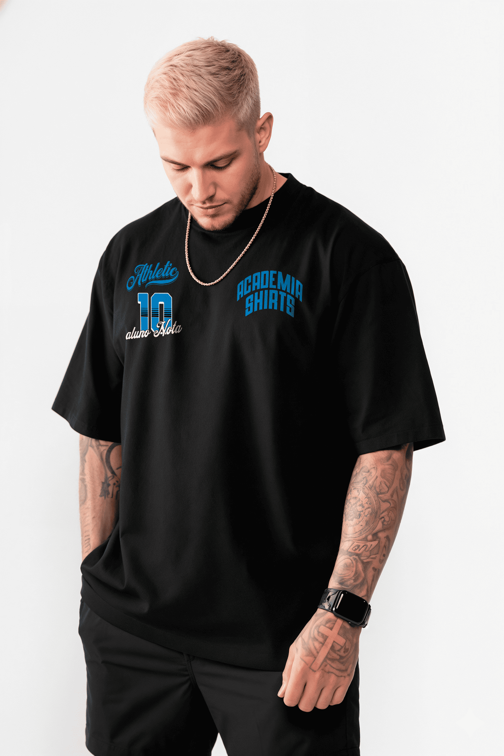 Camiseta Oversized "College Club" Freakside™