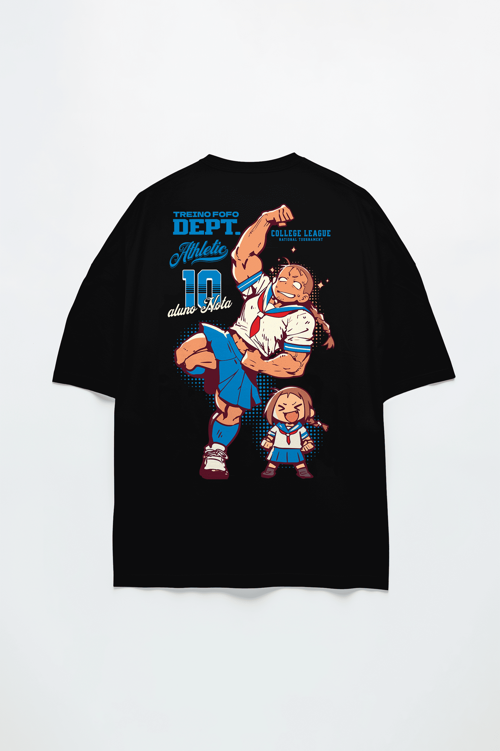 Camiseta Oversized "College Club" Freakside™