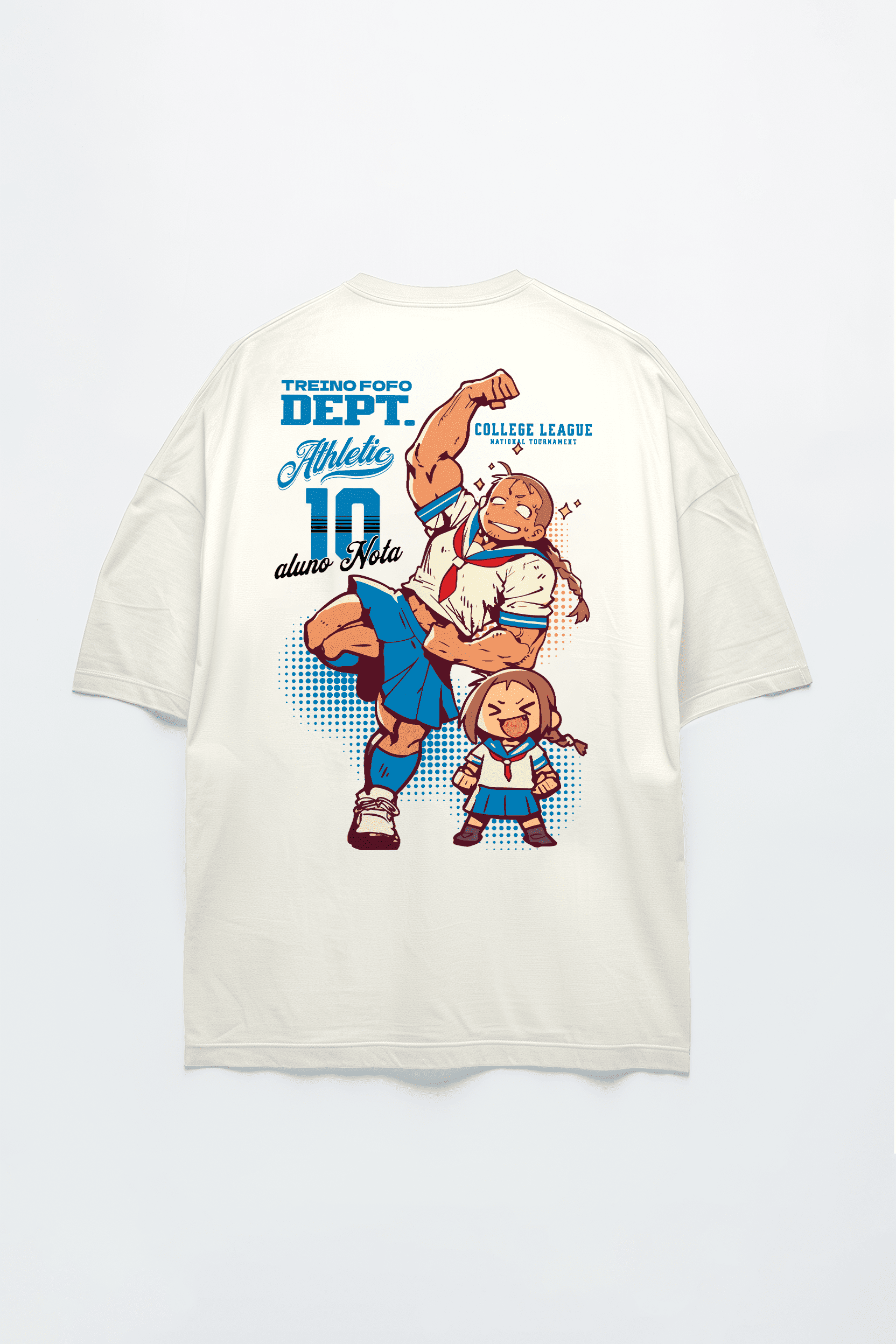 Camiseta Oversized "College Club" Freakside™