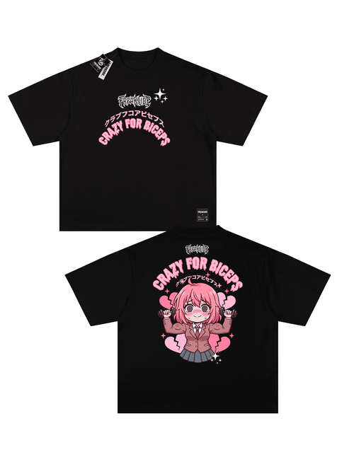 "Crazy for Biceps" Oversized
