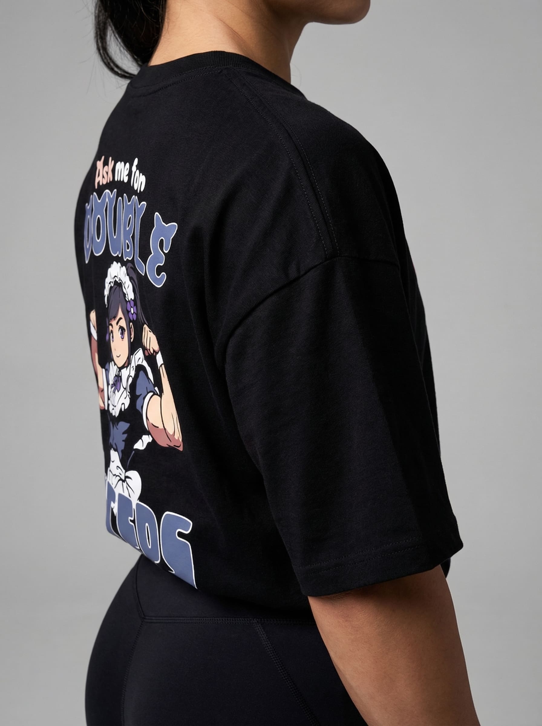 "Ask me for Double Biceps" Freakside™ Camiseta Oversized