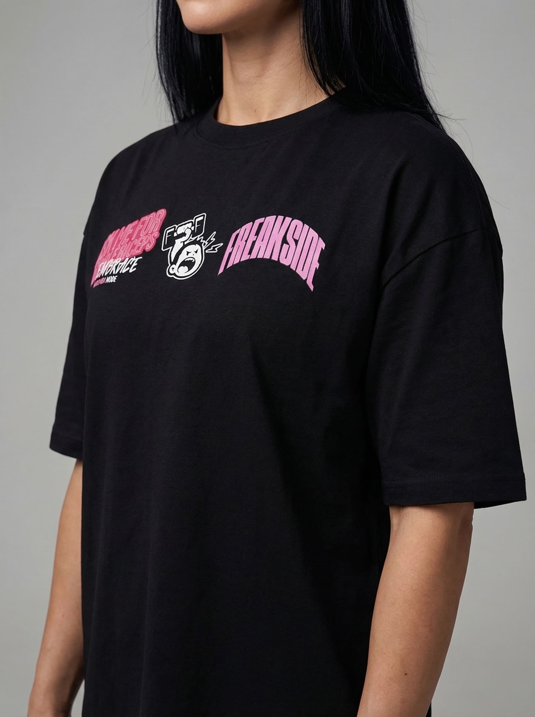 "Ask me for Double Biceps" Freakside™ Camiseta Oversized