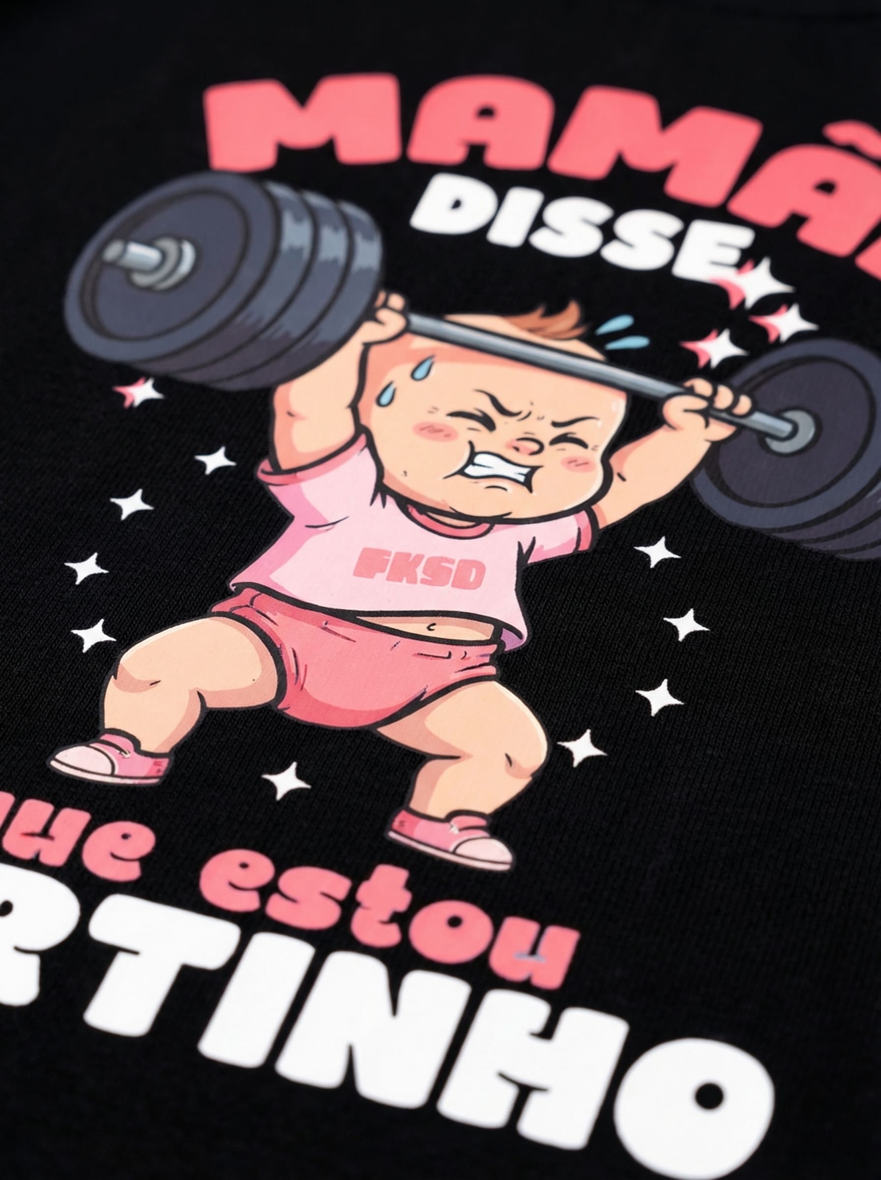 "Mamãe disse que estou fortinho" Freakside™ Oversized