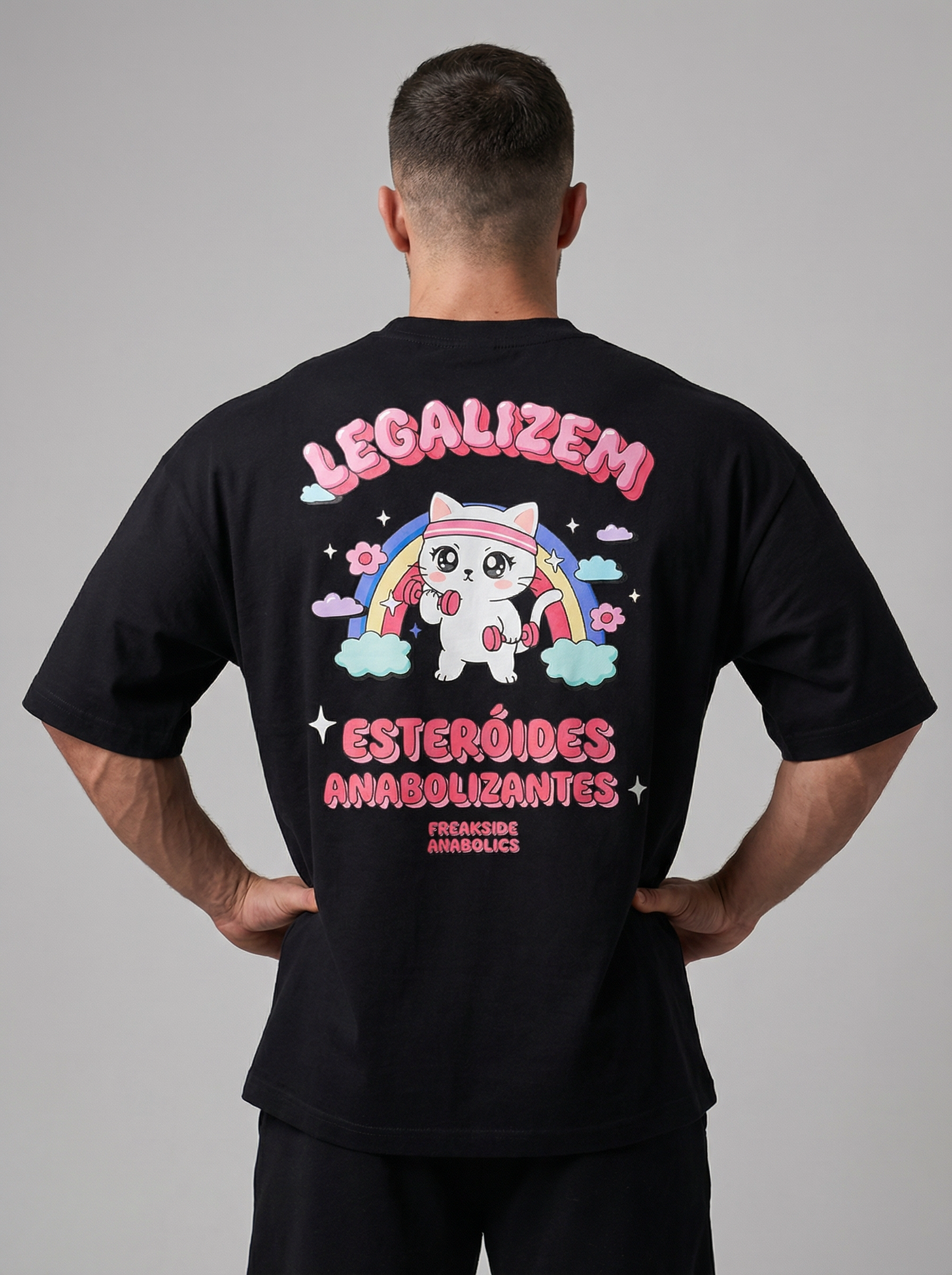 "Legalizem Esteroides Anabolizantes" Freakside™ Oversized