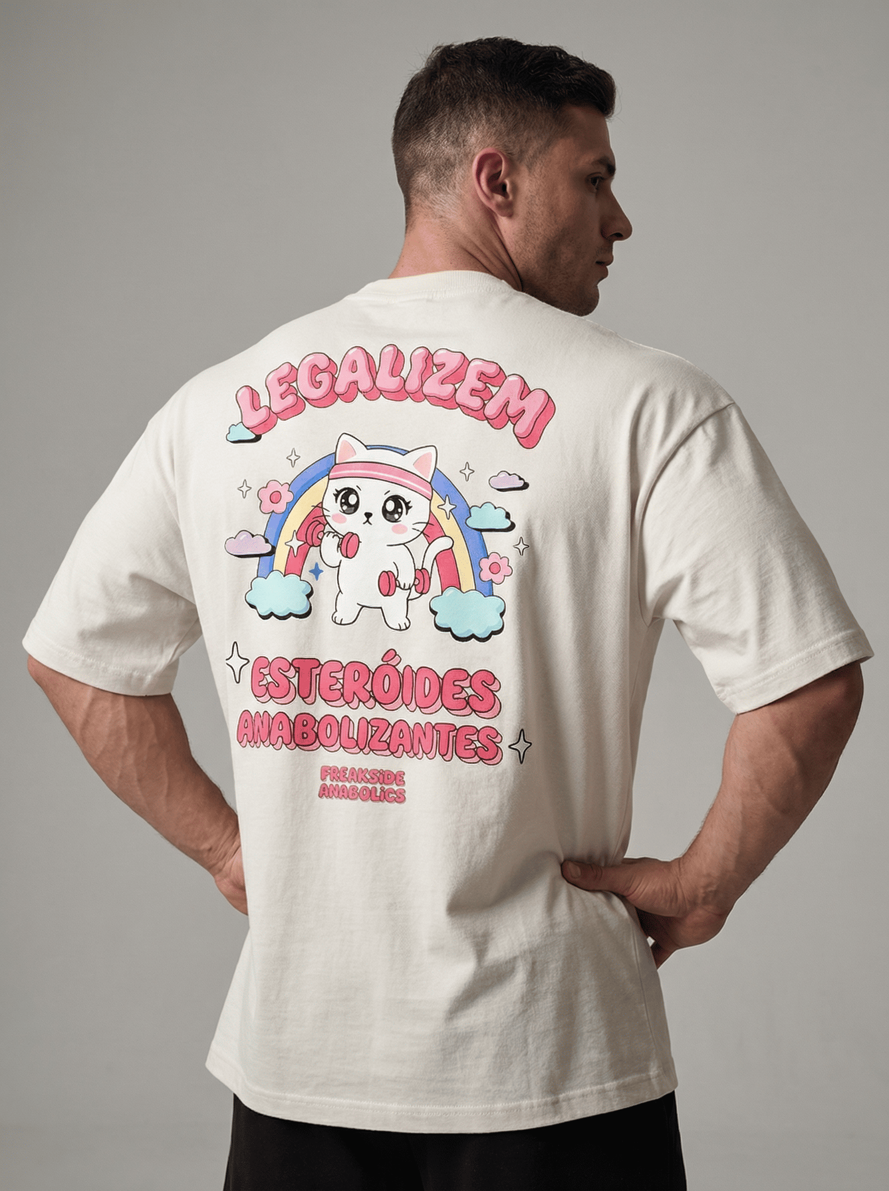 "Legalizem Esteroides Anabolizantes" Freakside™ Oversized