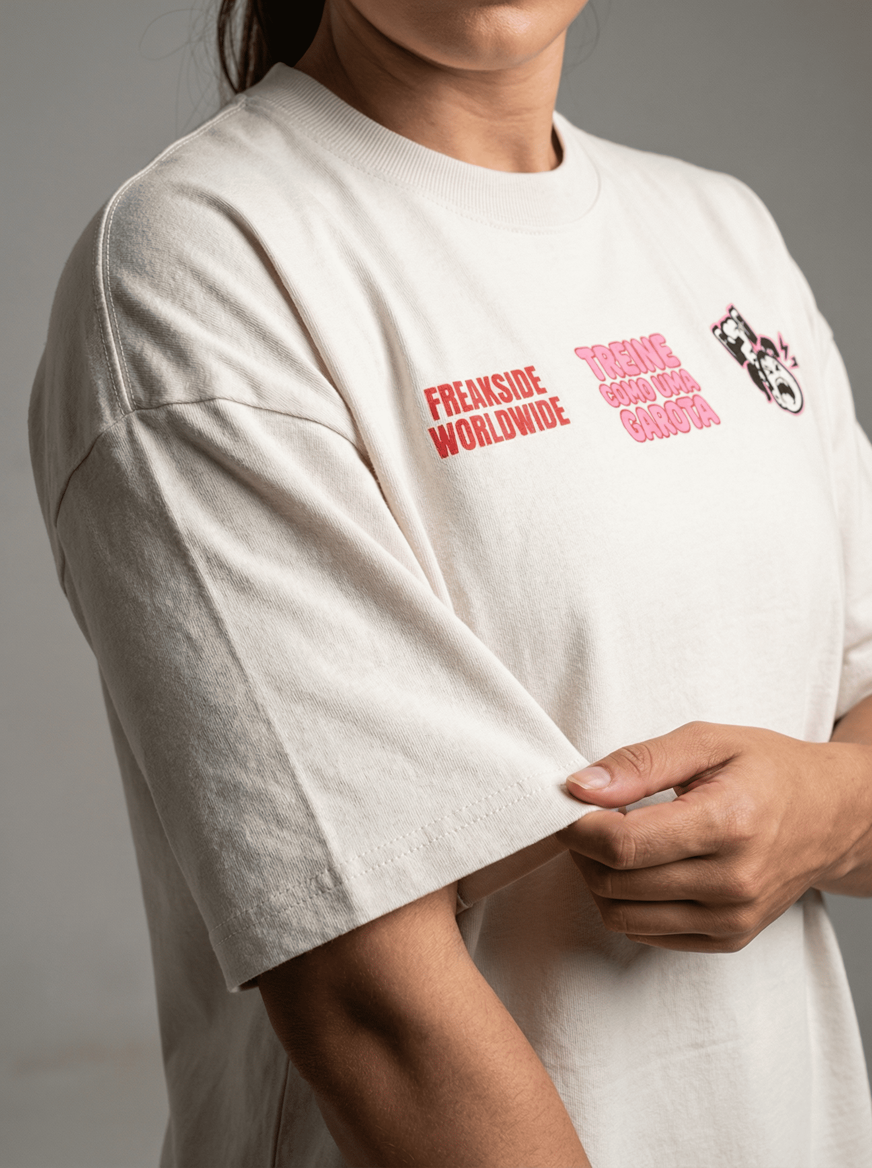 "Treine como uma Garota" Freakside™ Oversized