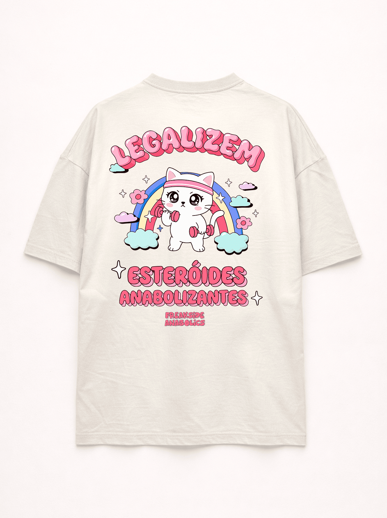 "Legalizem Esteroides Anabolizantes" Freakside™ Oversized