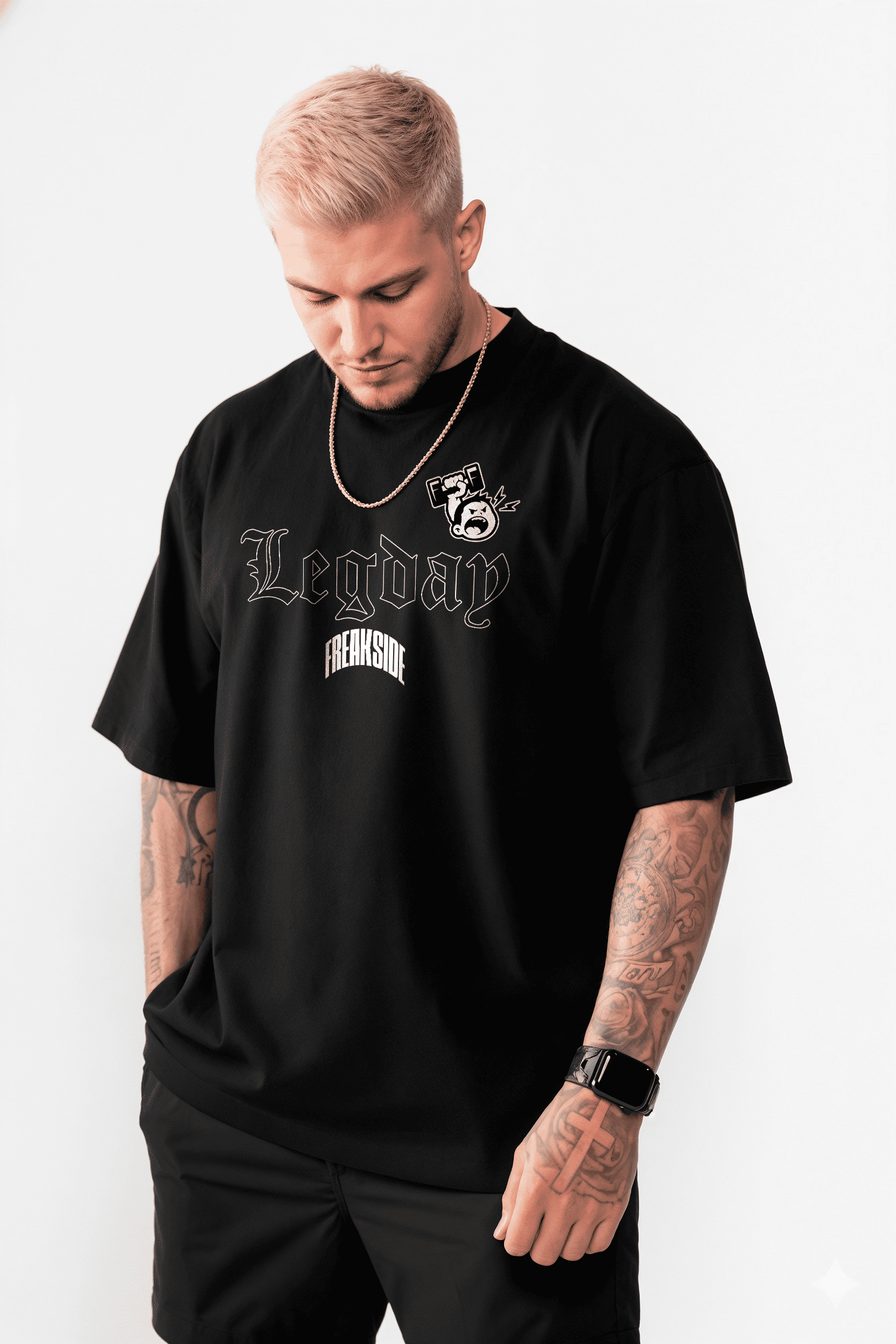 Camiseta Oversized "Legday" Freakside™