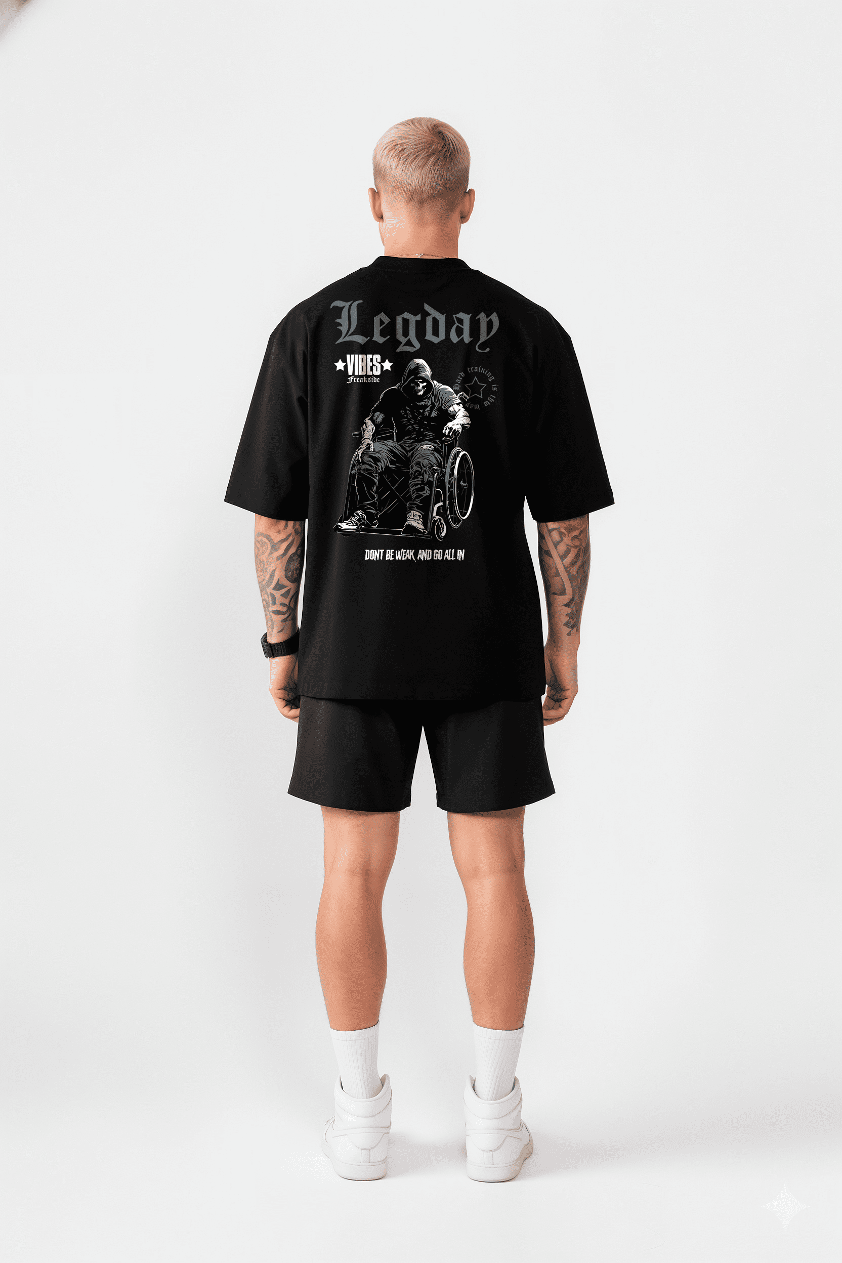 Camiseta Oversized "Legday" Freakside™