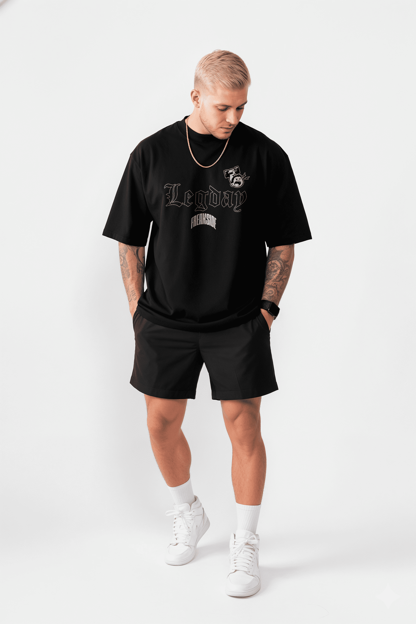 Camiseta Oversized "Legday" Freakside™