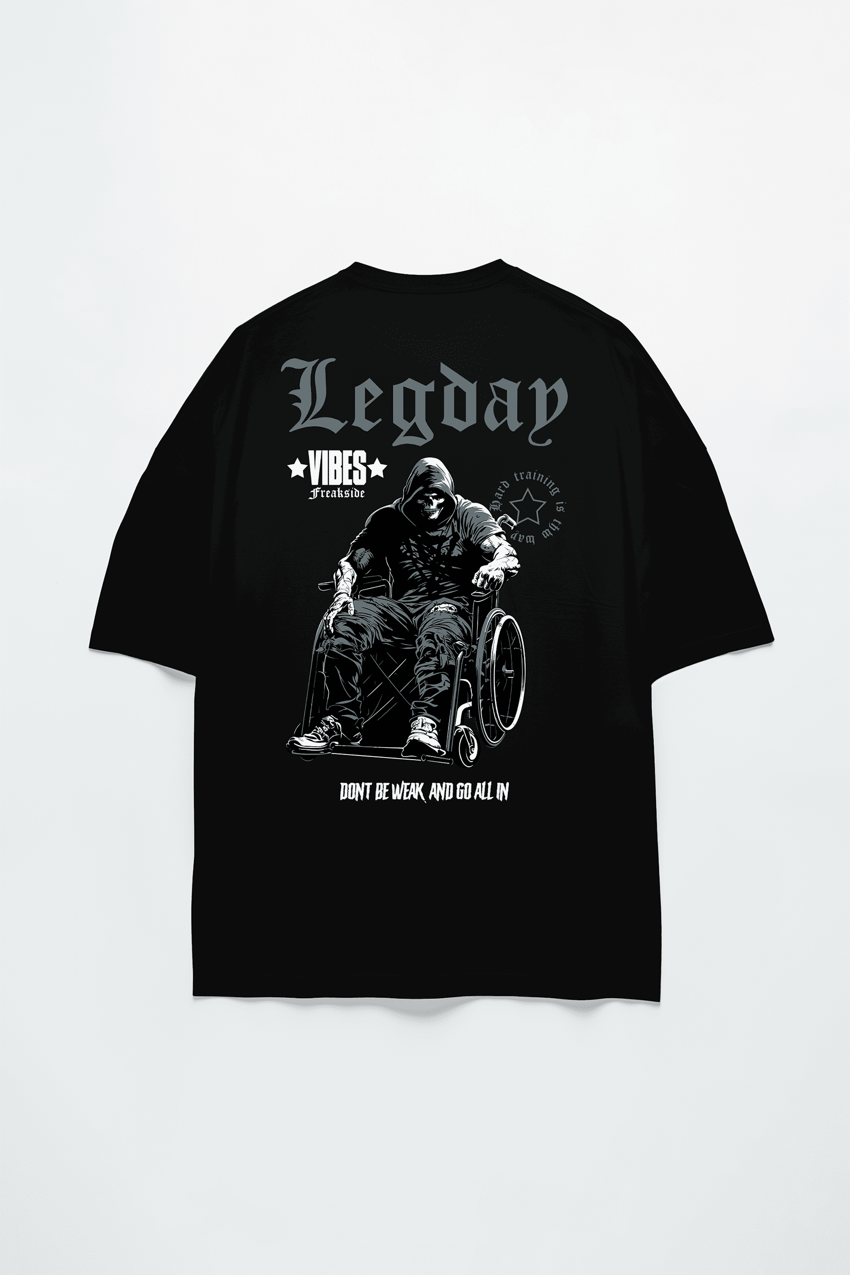 Camiseta Oversized "Legday" Freakside™