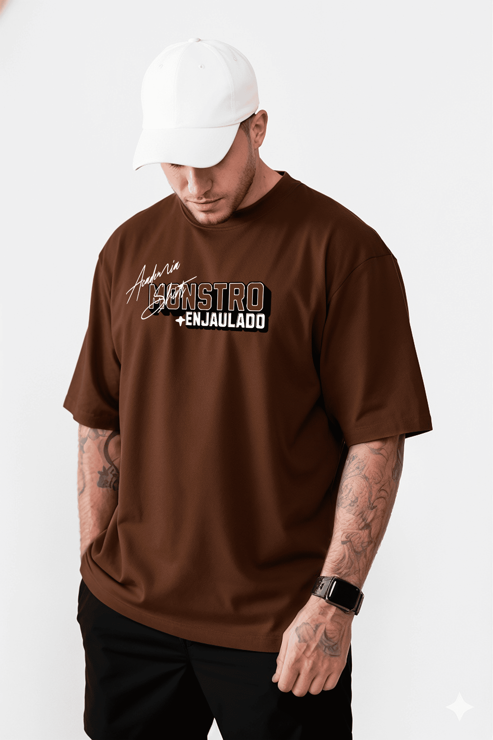 Camiseta Oversized "Monstro Enjaulado" Freakside™