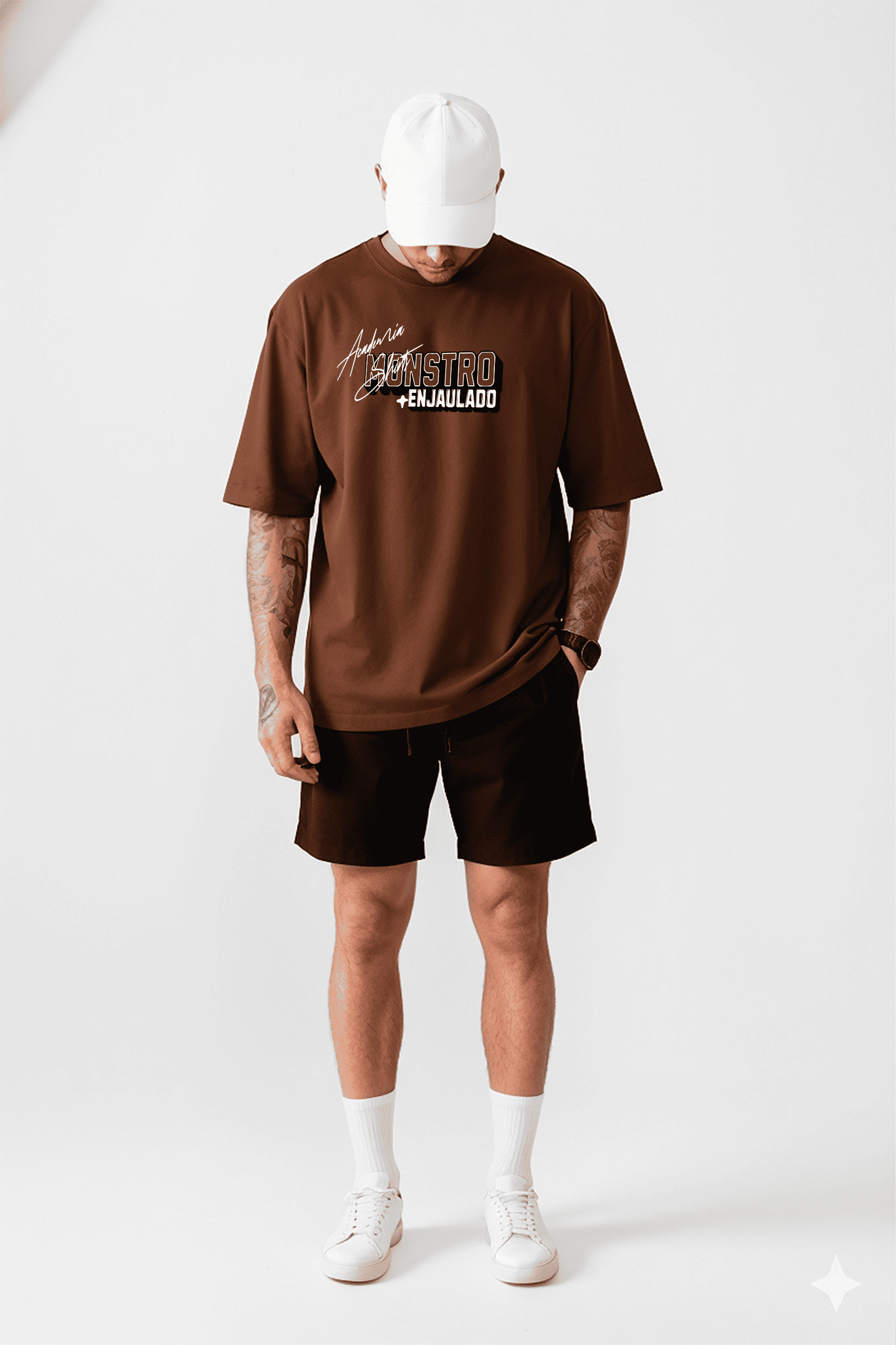 Camiseta Oversized "Monstro Enjaulado" Freakside™