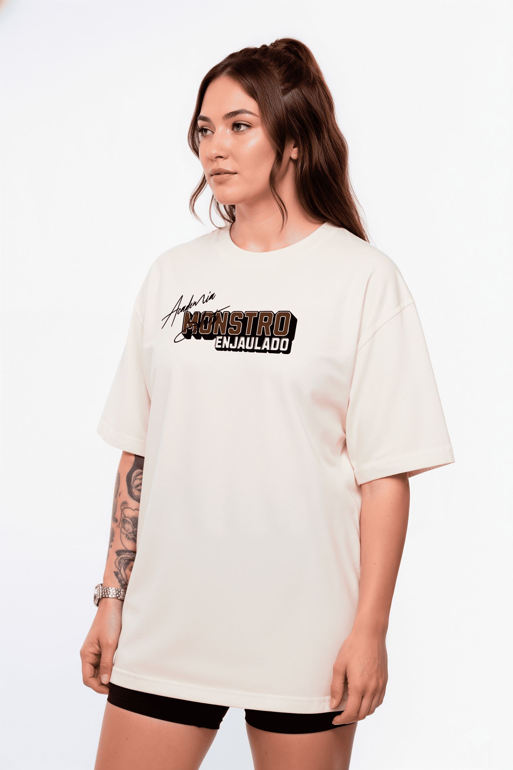 Camiseta Oversized "Monstro Enjaulado" Freakside™