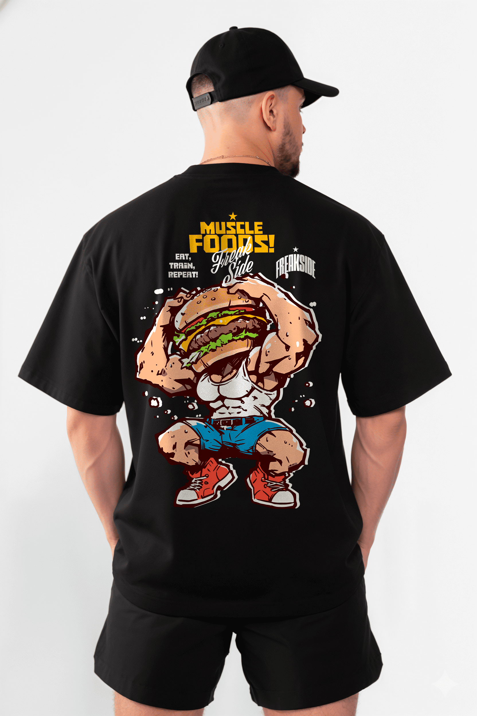 Camiseta Oversized "Forgotten Burger" Freakside™