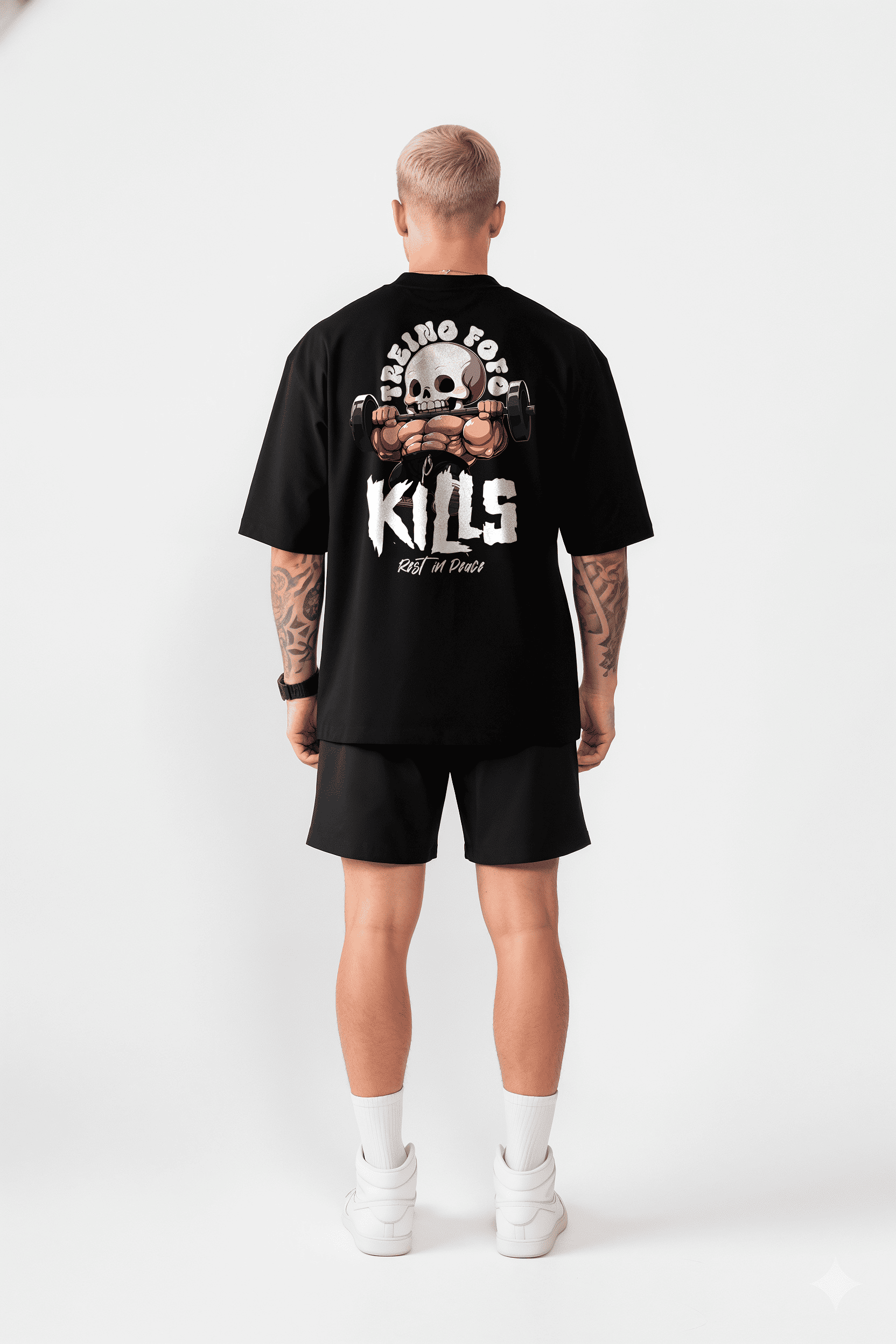 Camiseta Oversized "Treino Fofo Kills" Freakside™