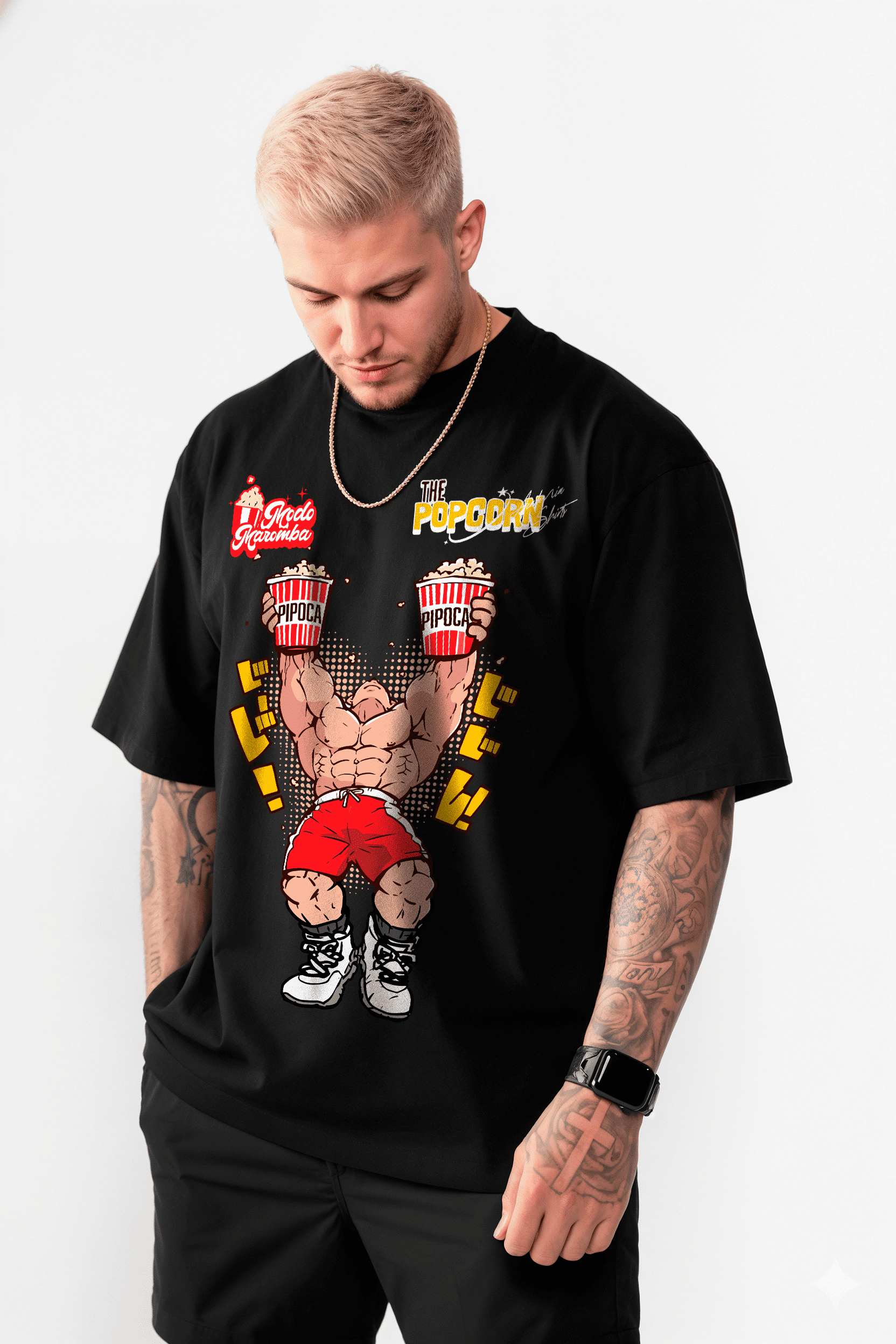 Camiseta Oversized "The Popcorn" Freakside™