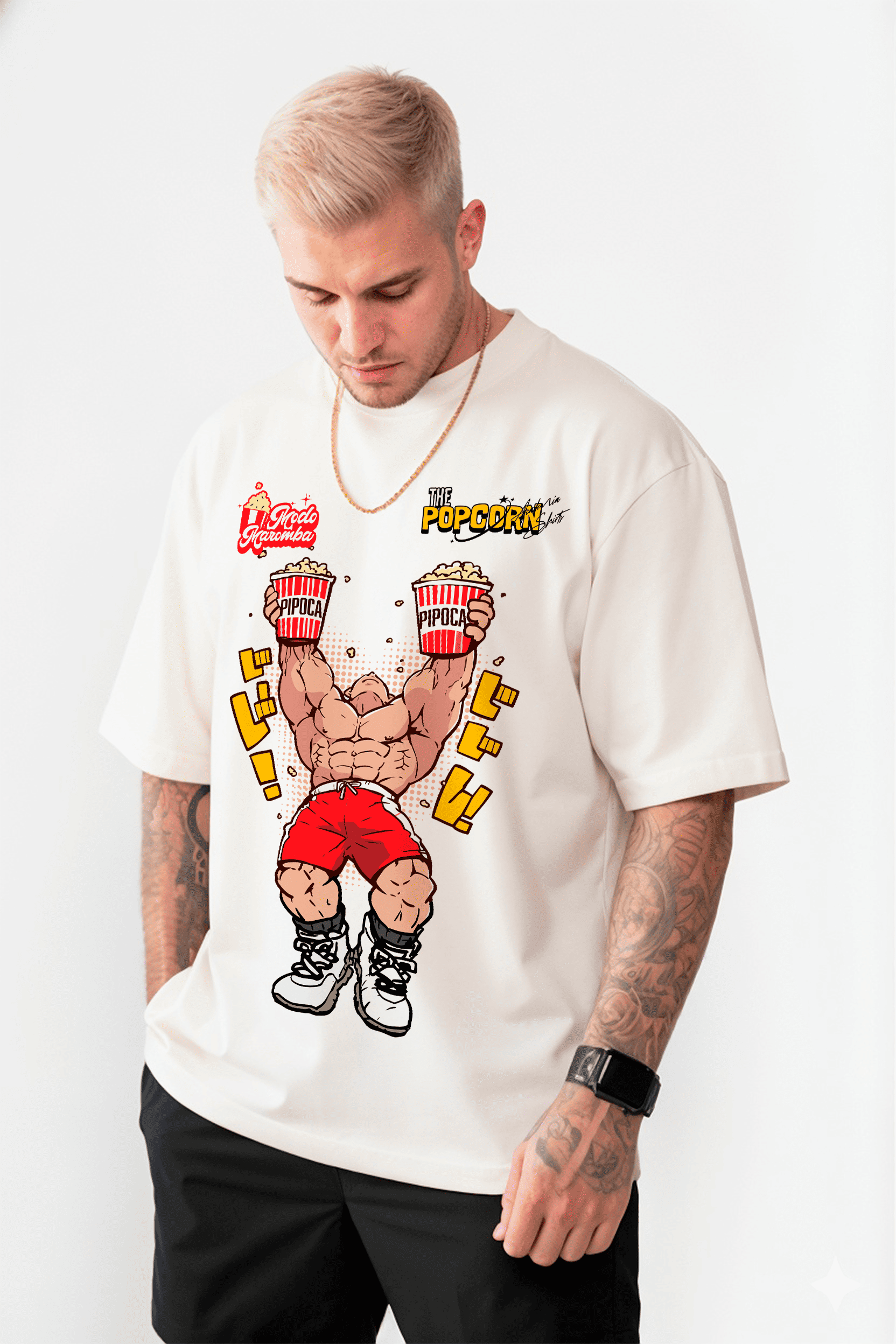 Camiseta Oversized "The Popcorn" Freakside™