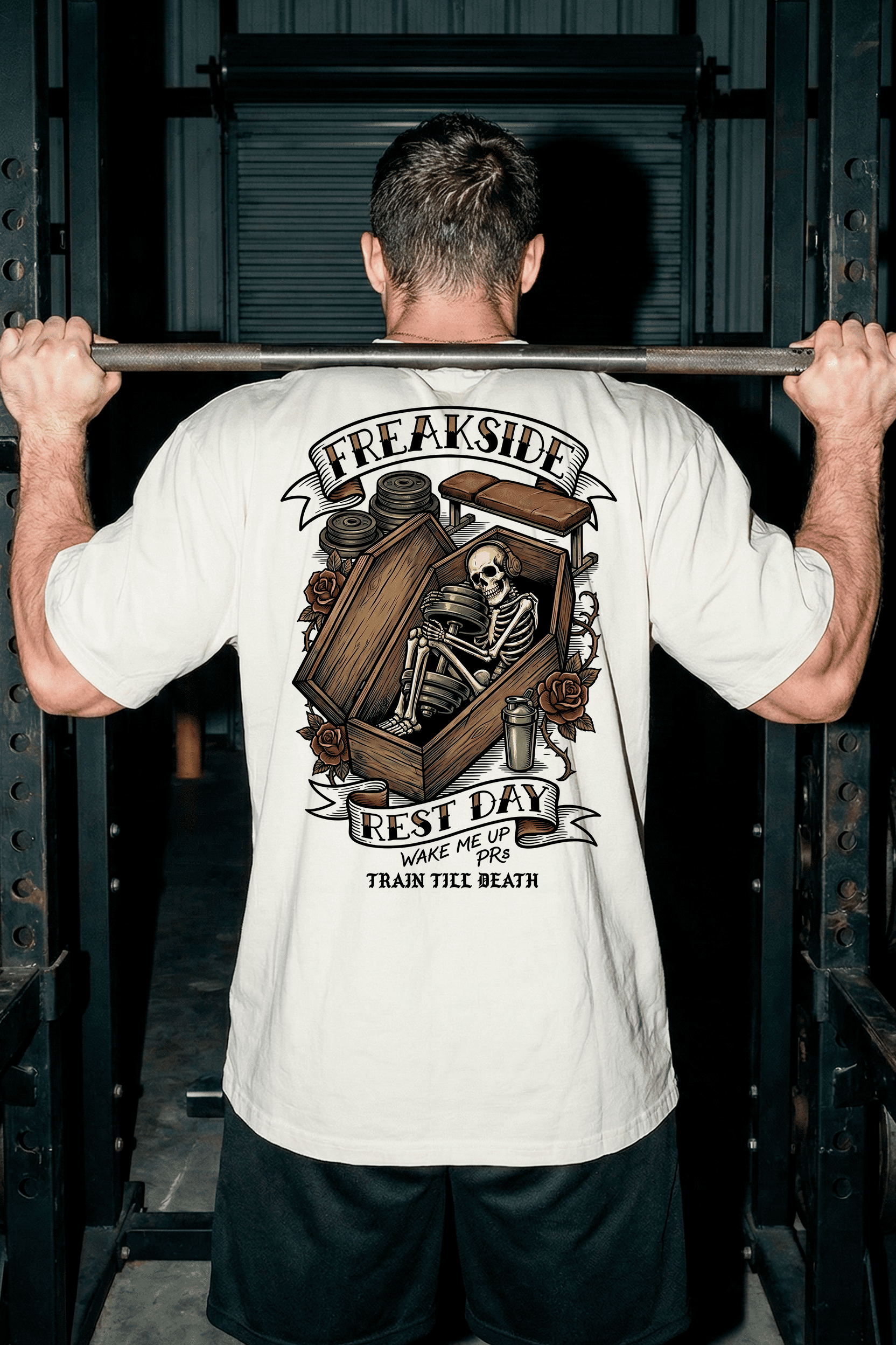Camiseta Oversized "REST DAY" Freakside