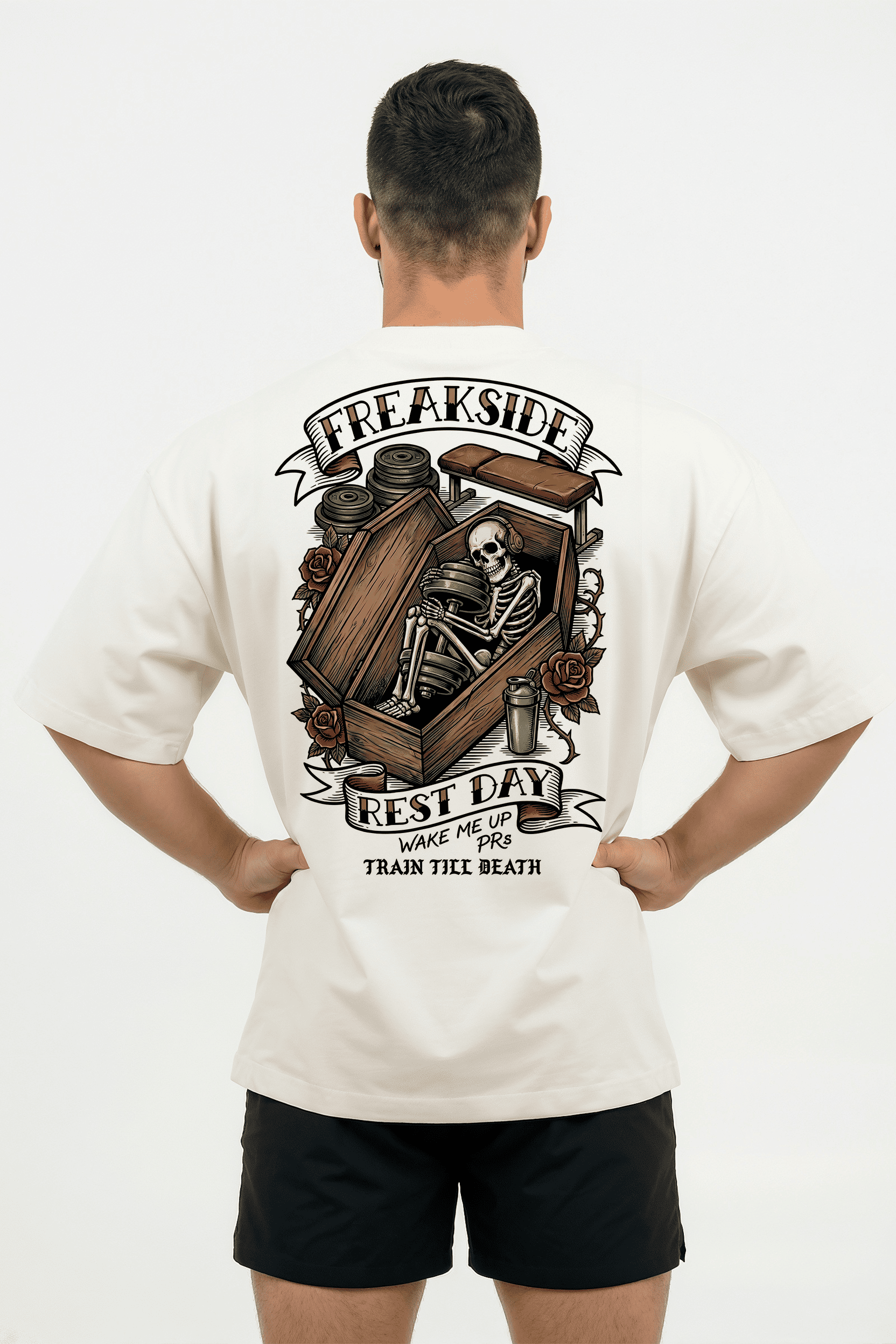 Camiseta Oversized "REST DAY" Freakside