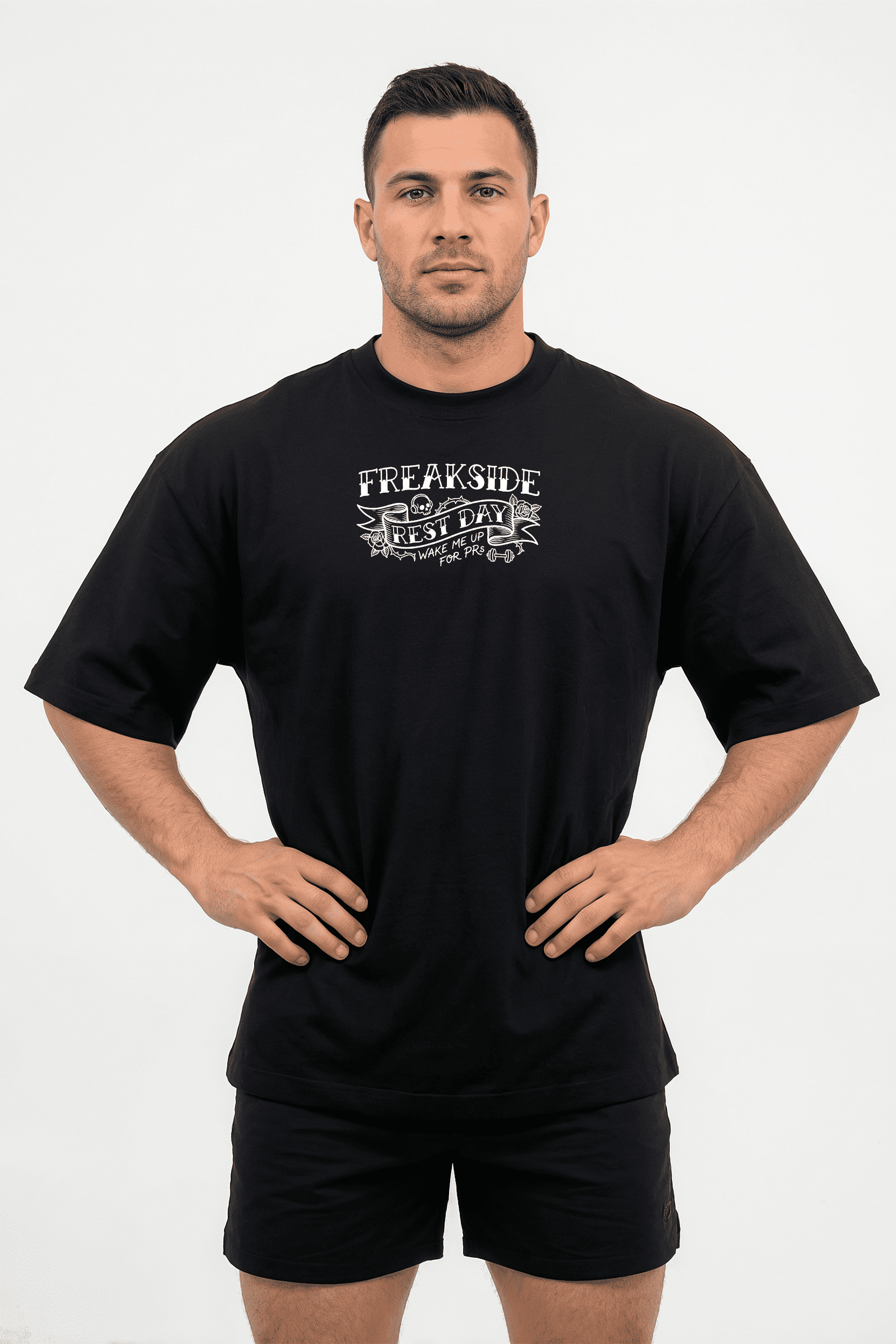 Camiseta Oversized "REST DAY" Freakside