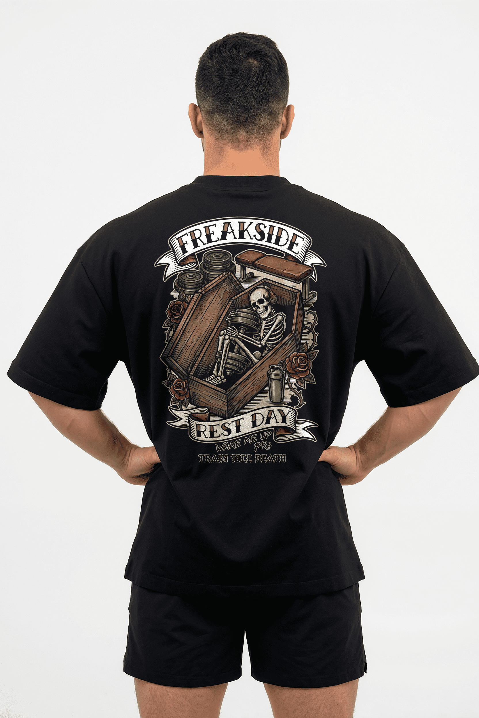 Camiseta Oversized "REST DAY" Freakside