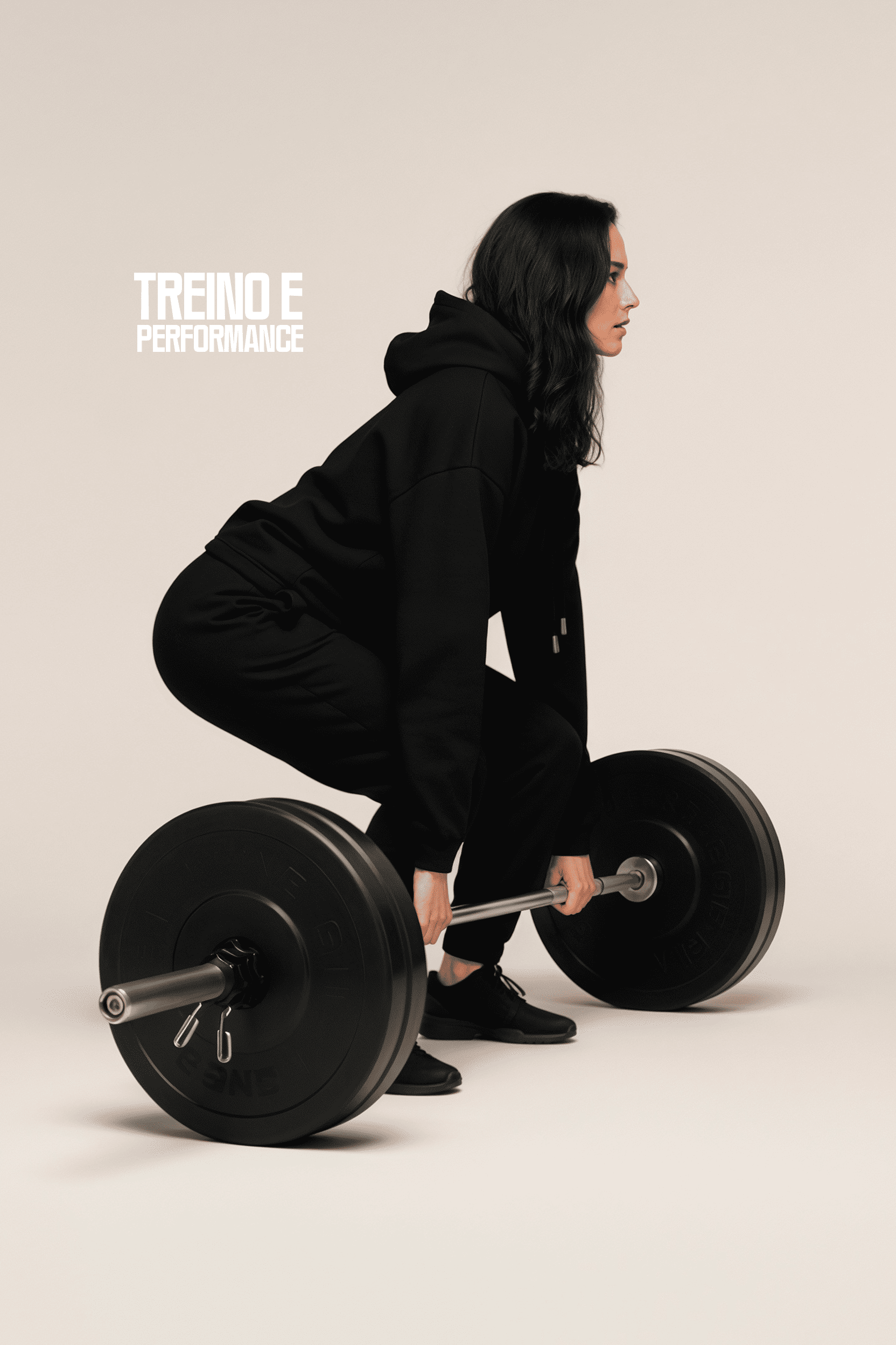 Moletom de treino feminino "Freakside Heart" Preto