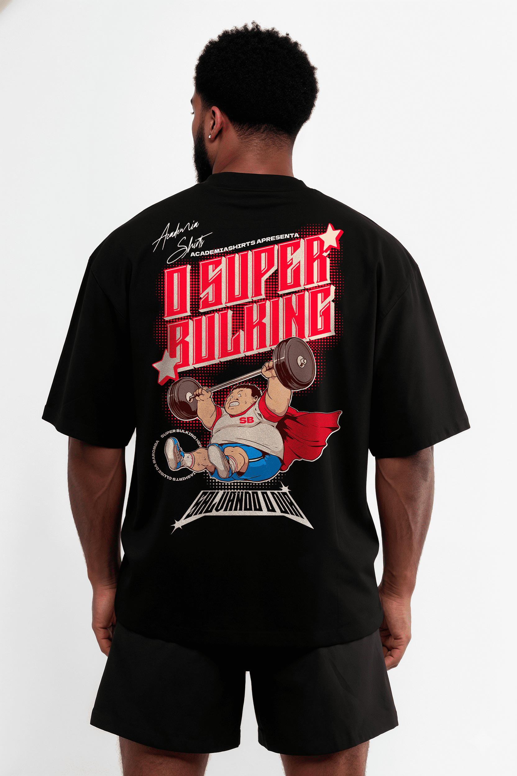 Camiseta Oversized "Super Bulking" Freakside™