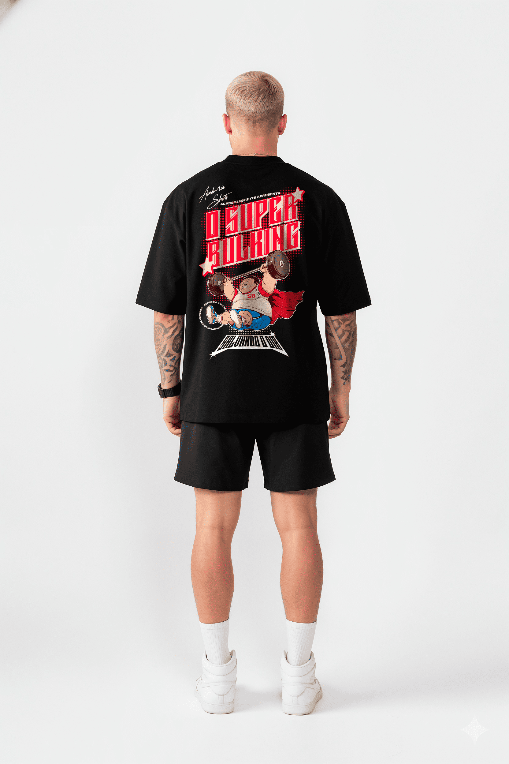 Camiseta Oversized "Super Bulking" Freakside™
