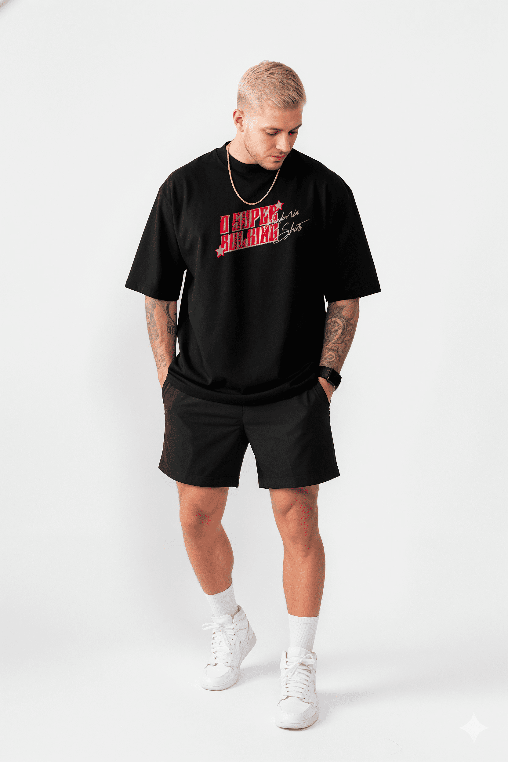 Camiseta Oversized "Super Bulking" Freakside™