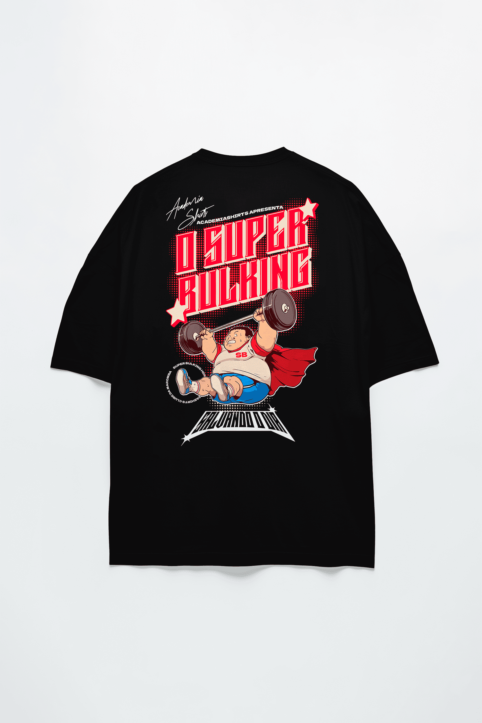 Camiseta Oversized "Super Bulking" Freakside™