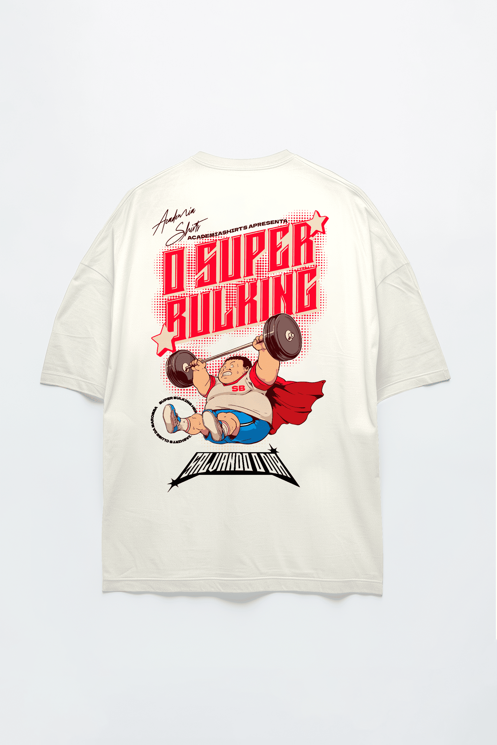 Camiseta Oversized "Super Bulking" Freakside™