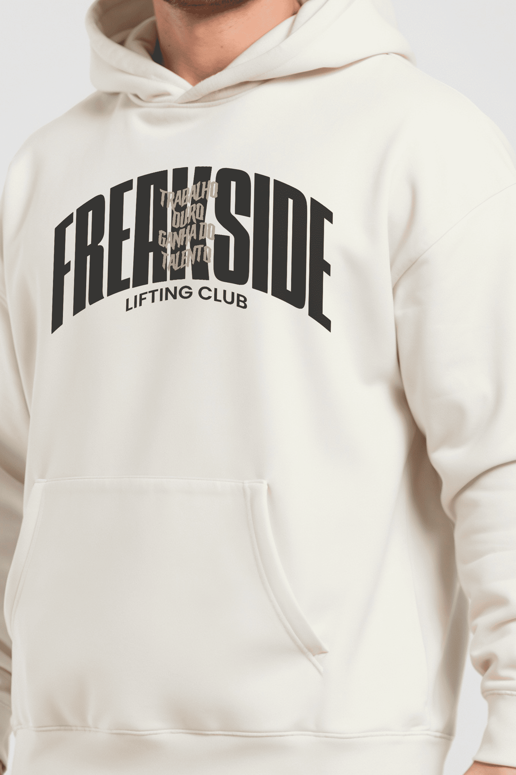 Moletom de treino "Trabalho Duro Ganha do Talento"  Freakside