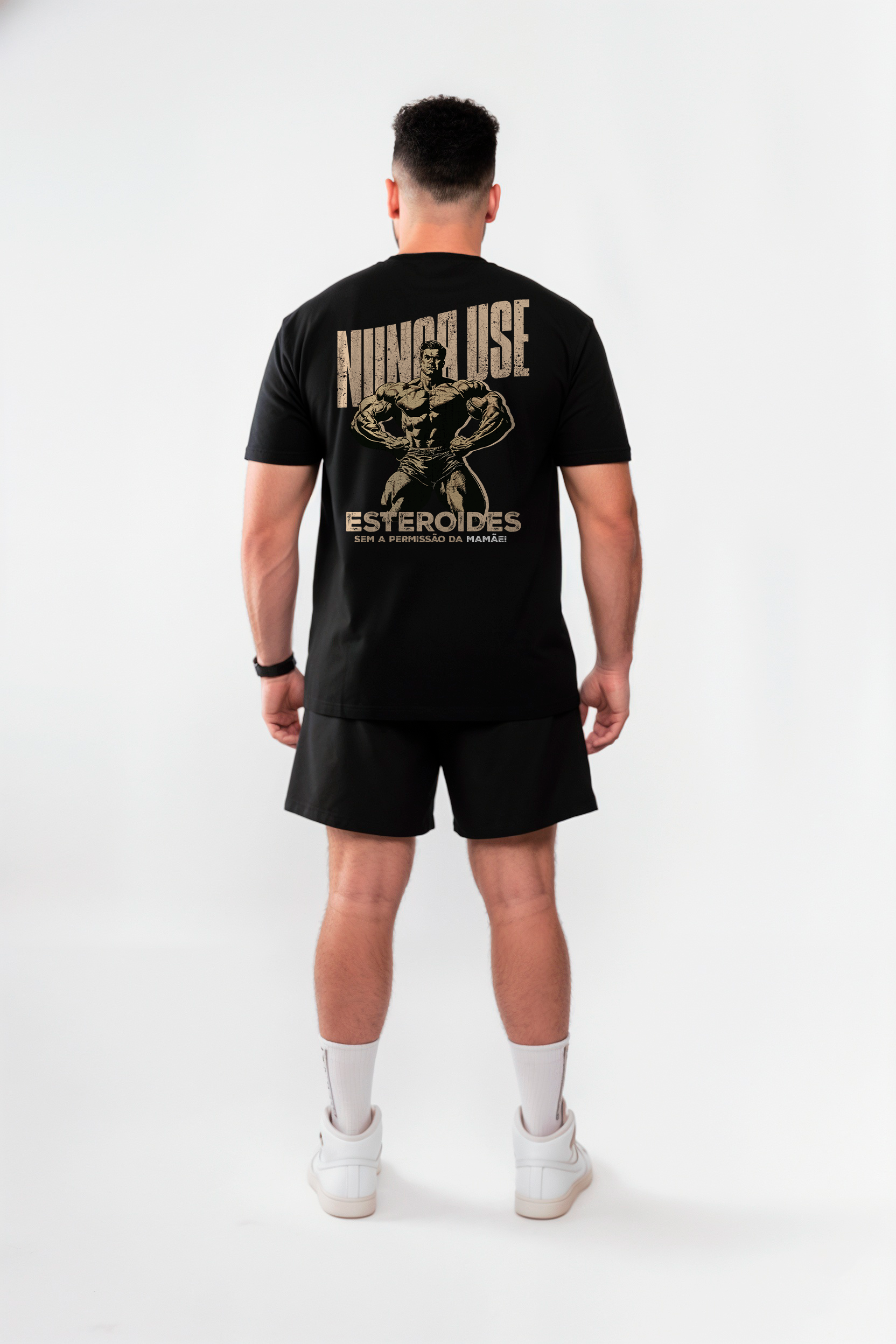 Camiseta "Nunca use esteroides" Freakside™