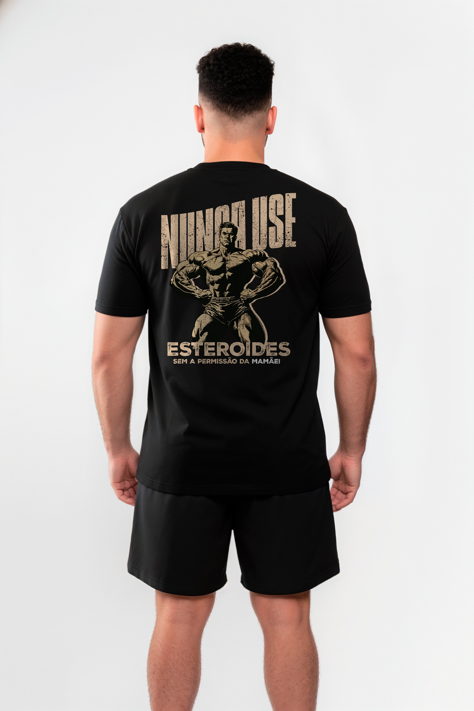 Camiseta "Nunca use esteroides" Freakside™