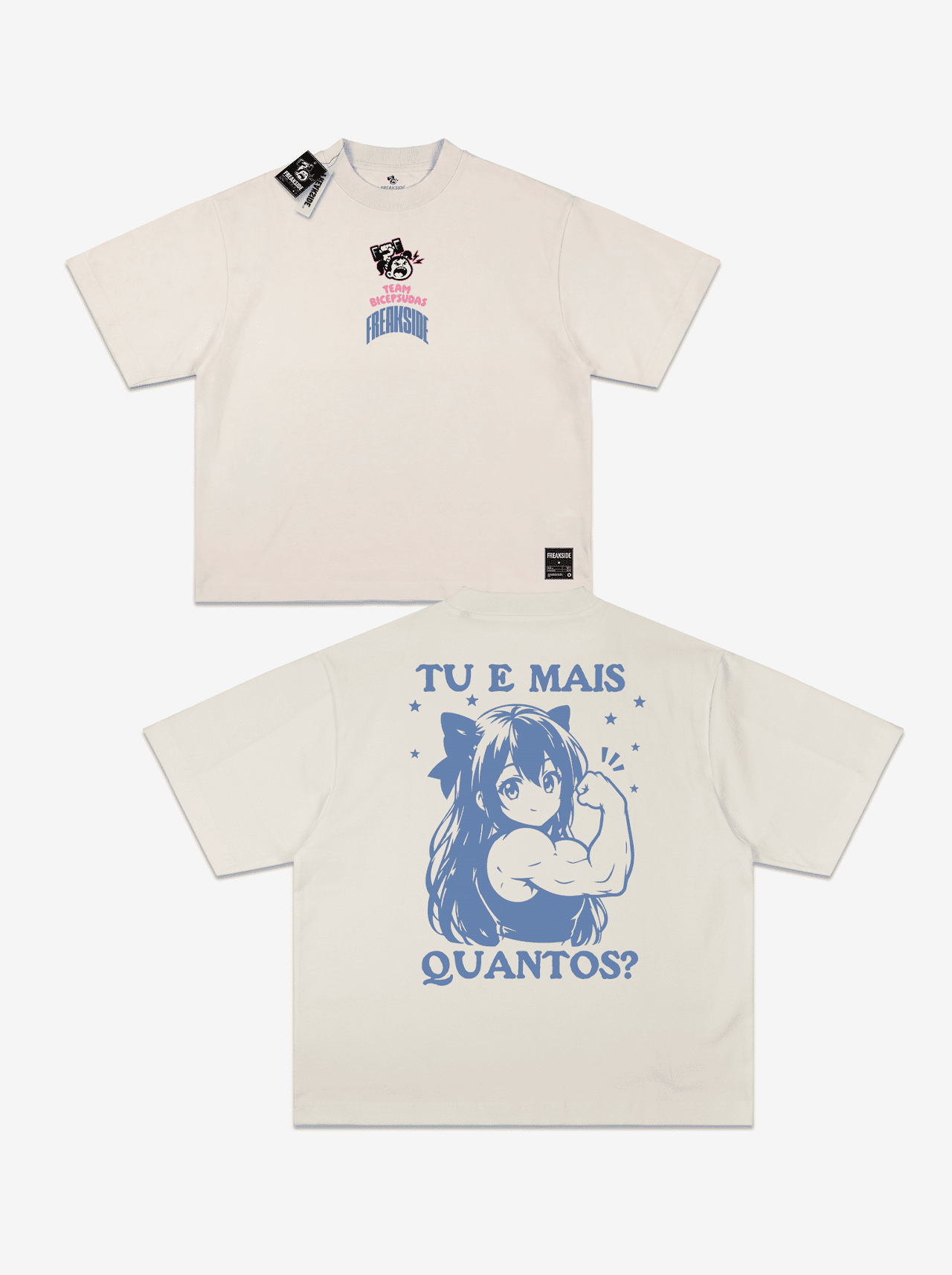 "Tu e mais quantos?" Oversized